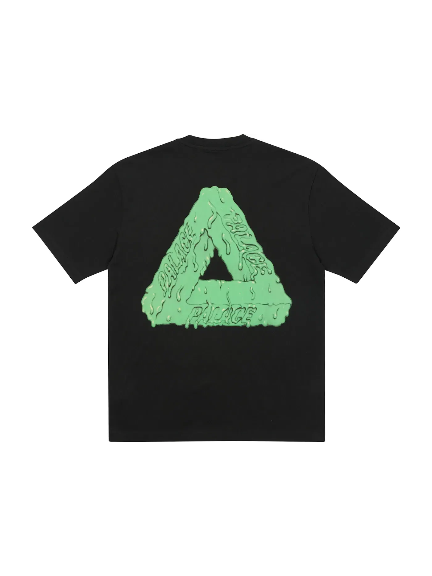 Мужская футболка с принтом Palace Tri-Slime T-shirt — изображение 2 из 2, черный