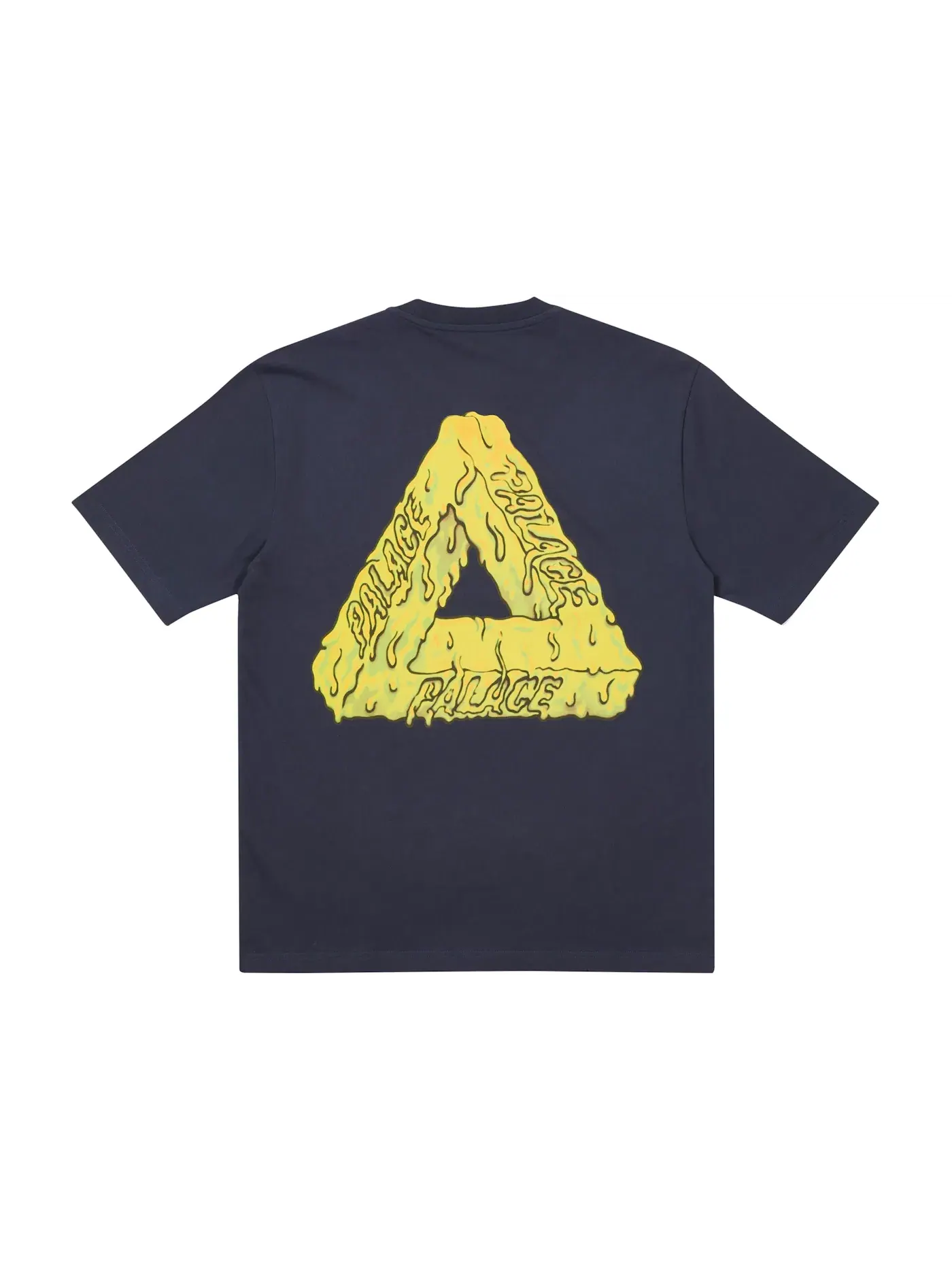 Мужская футболка с принтом Palace Tri-Slime Navy — изображение 2 из 2