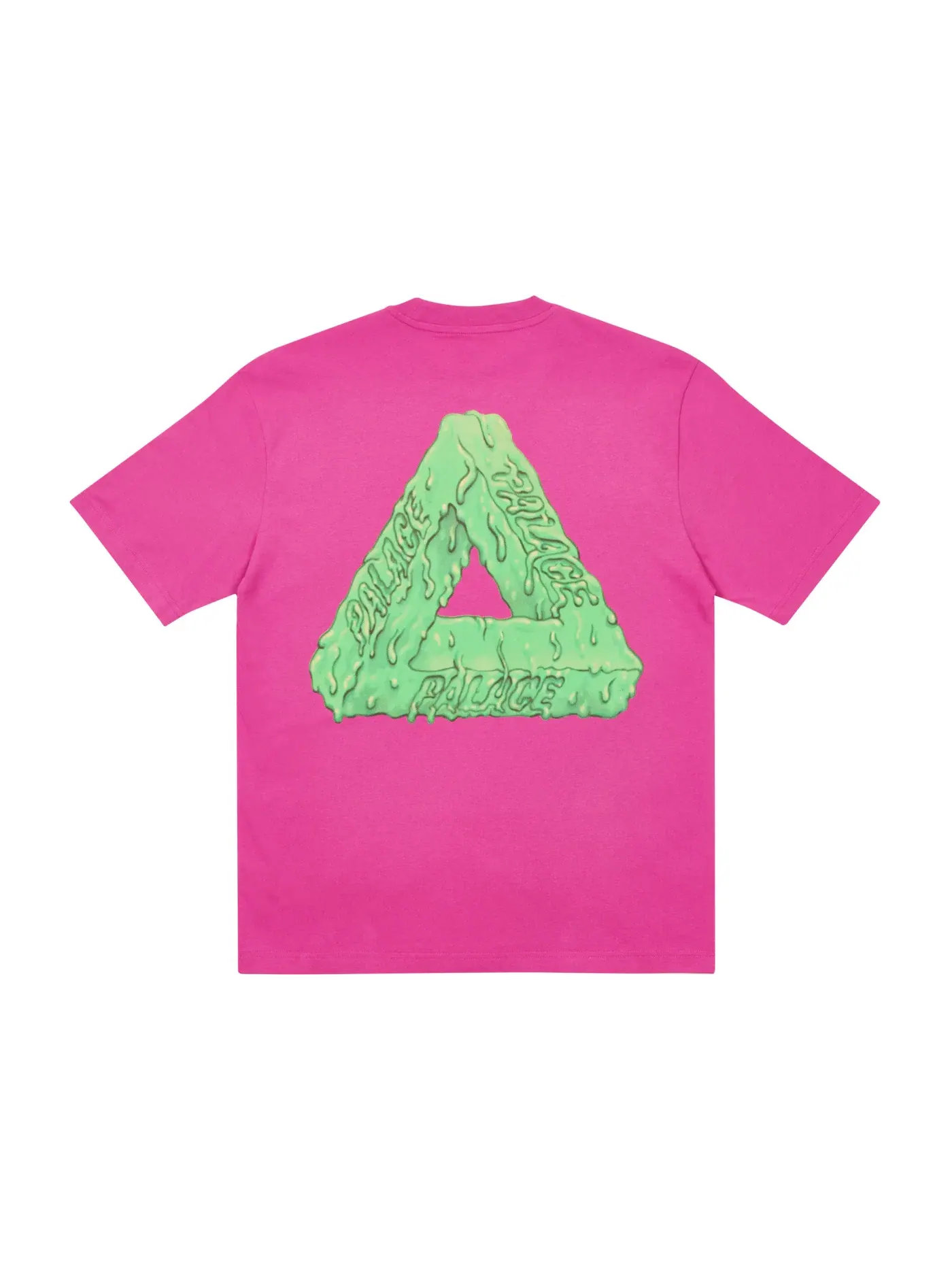 Мужская футболка с принтом Palace Tri-Slime T-shirt — изображение 2 из 2, розовый