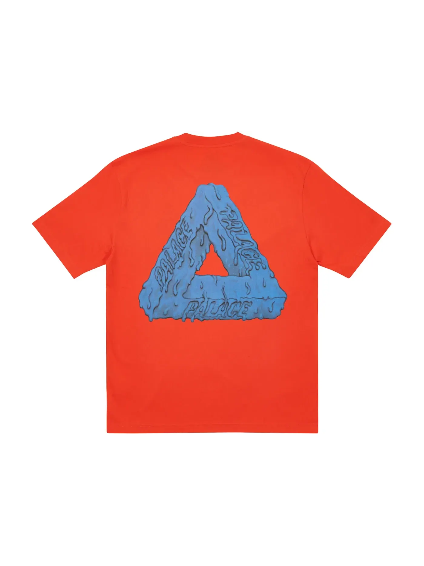 Мужская футболка с принтом Palace Tri-Slime T-shirt — изображение 2 из 2, красный