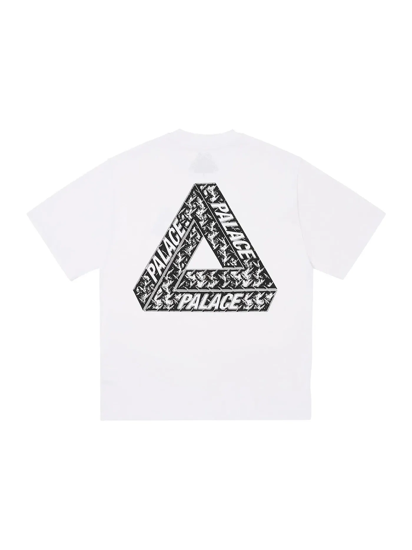 Мужская футболка с принтом Palace Tri Slip T-Shirt — изображение 1 из 2, белый