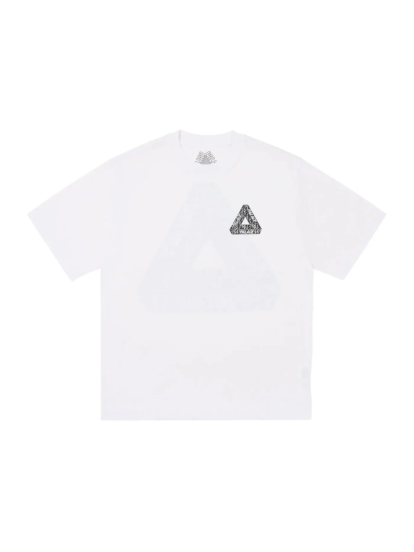 Мужская футболка с принтом Palace Tri Slip T-Shirt — изображение 2 из 2, белый
