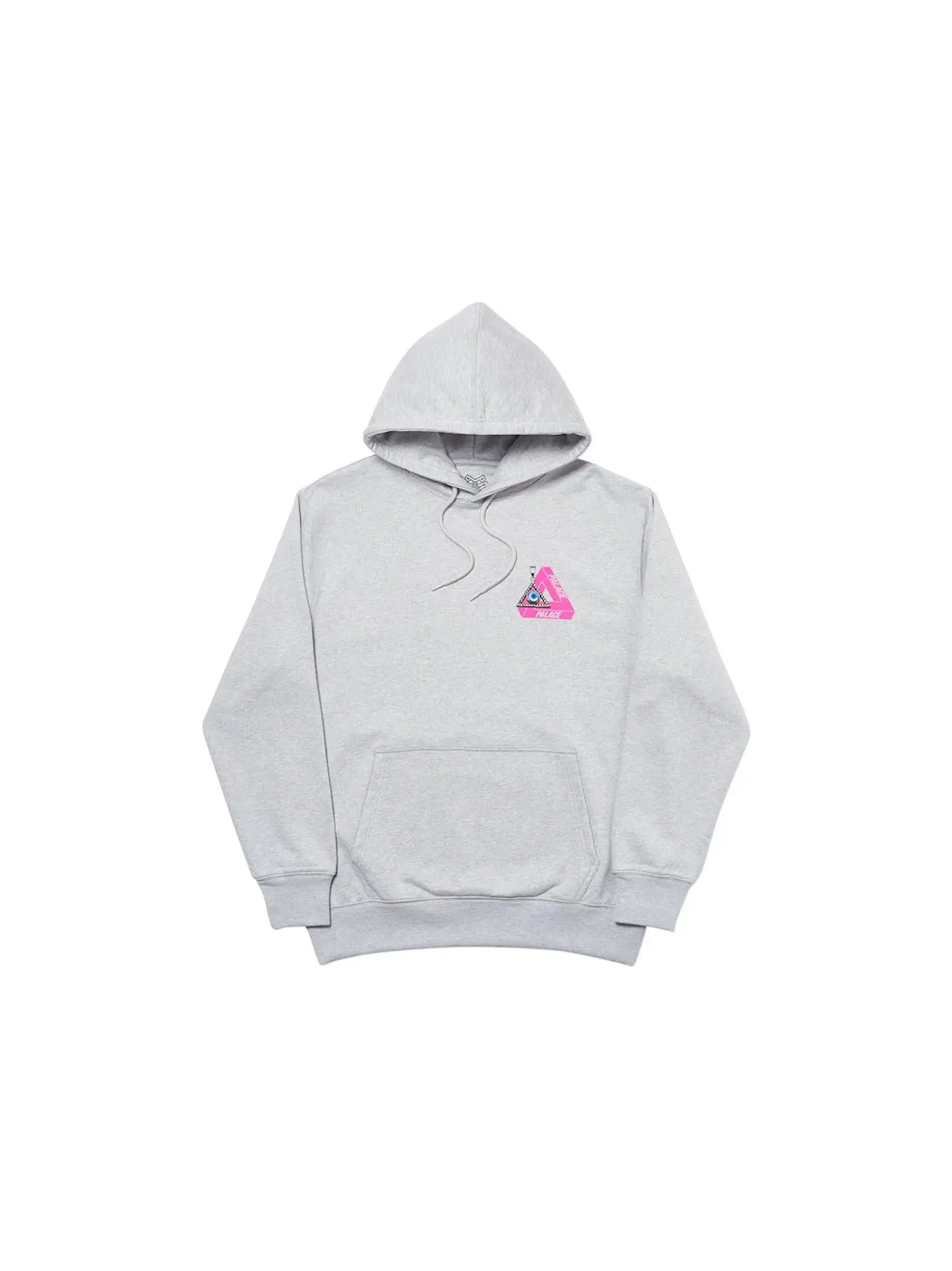Мужской худи с принтом Palace Hood — изображение 1 из 2, серый