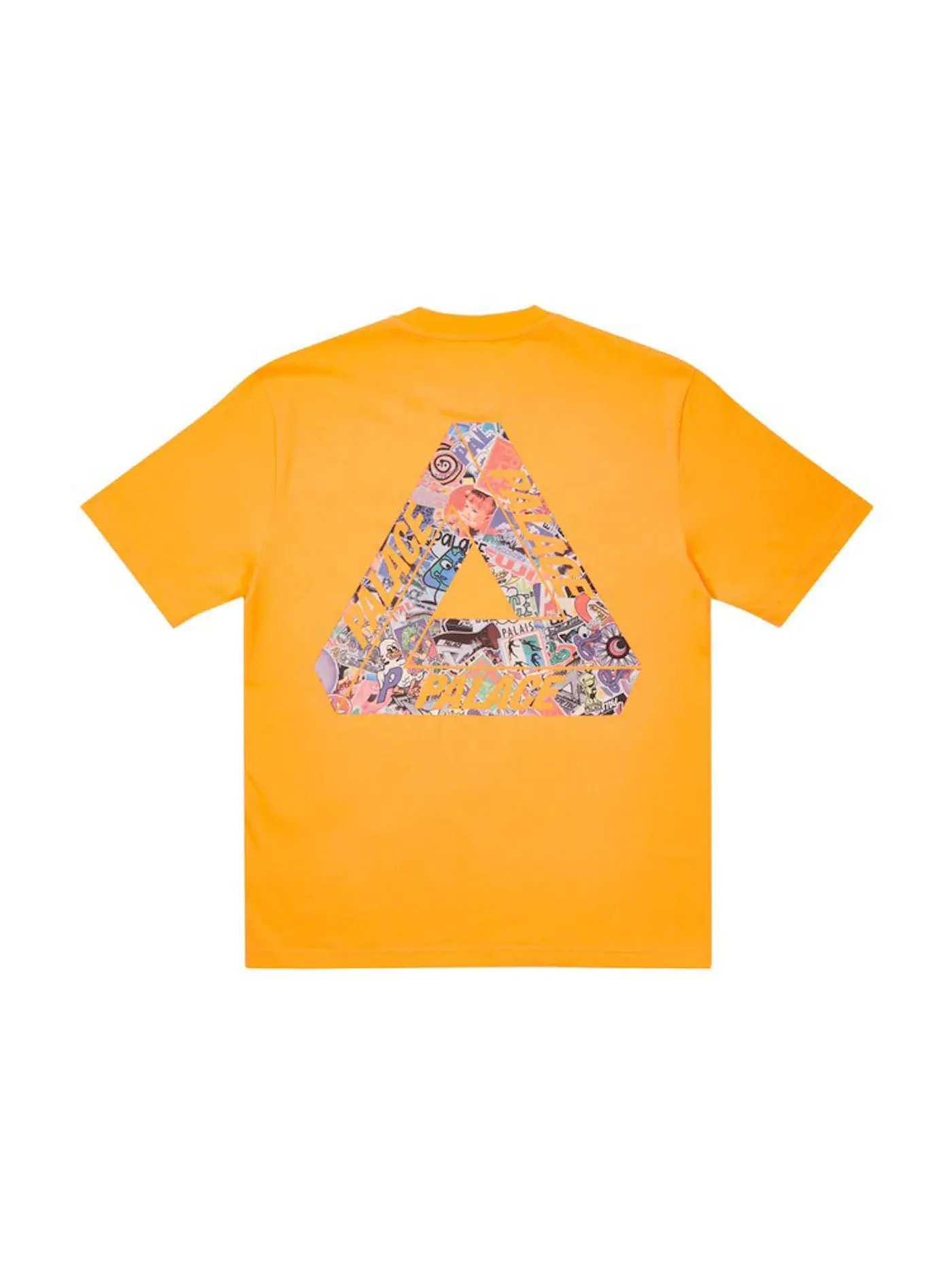Мужская футболка с принтом Palace T-shirt — изображение 1 из 2, светлый оранжевый