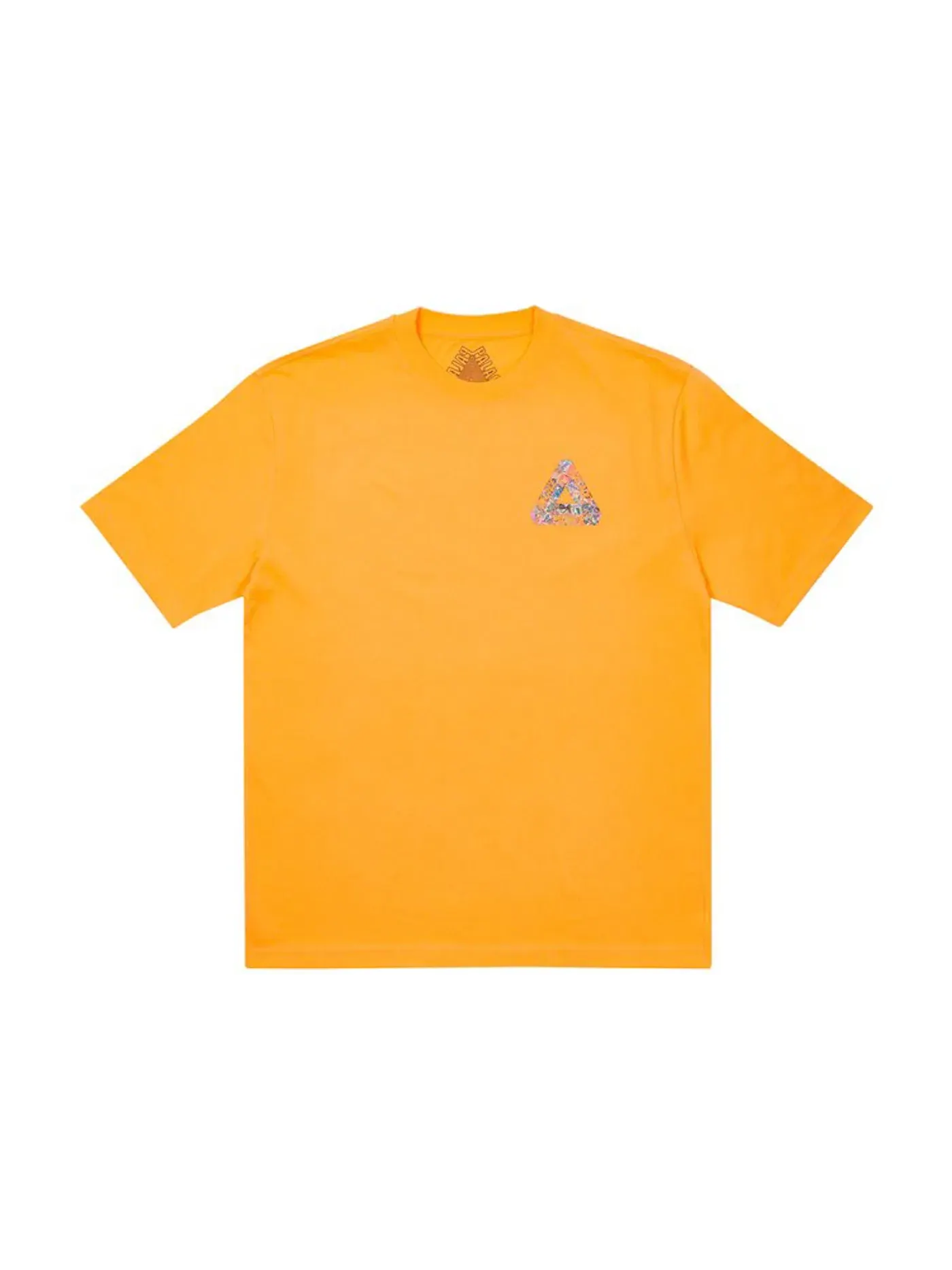 Мужская футболка с принтом Palace T-shirt — изображение 2 из 2, светлый оранжевый
