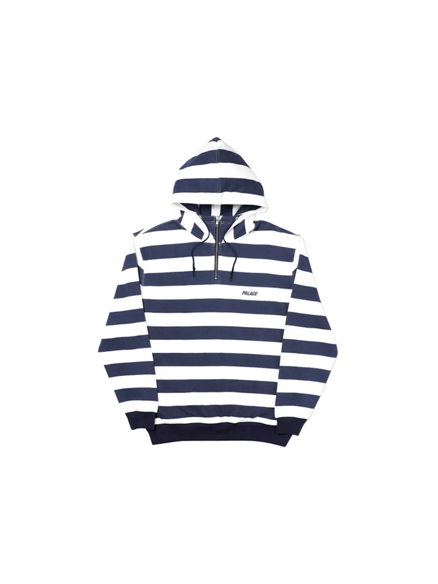 Мужская куртка с молнией Palace Hood Palace — изображение 1 из 2, белый/темно-синий
