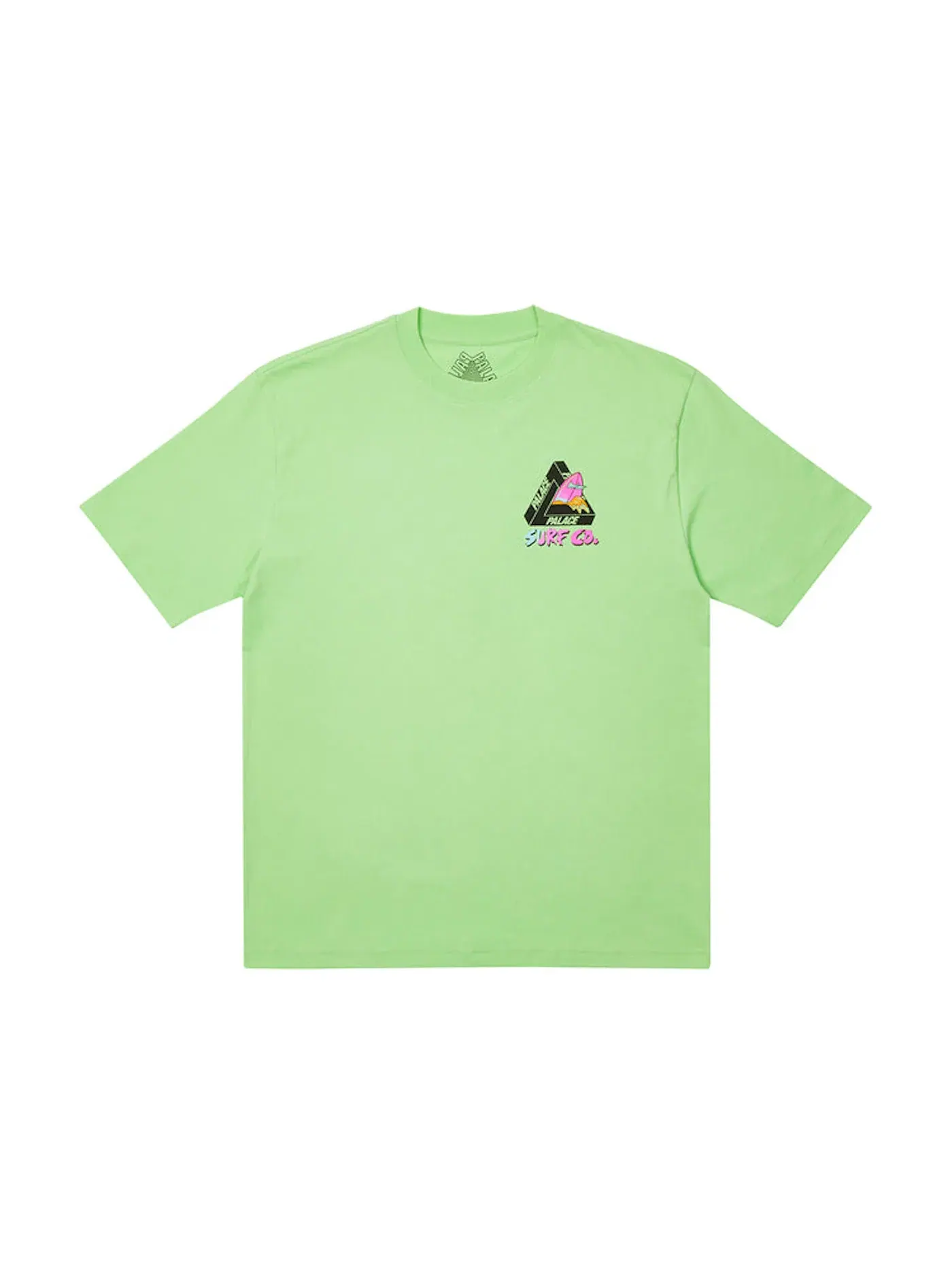 Мужская футболка с принтом Palace Tri-Surf Co T-Shirt — изображение 2 из 2, писташковый