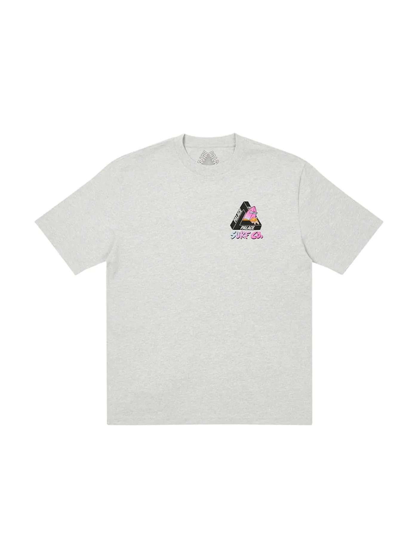 Мужская футболка с принтом Palace T-shirt — изображение 2 из 2, серый