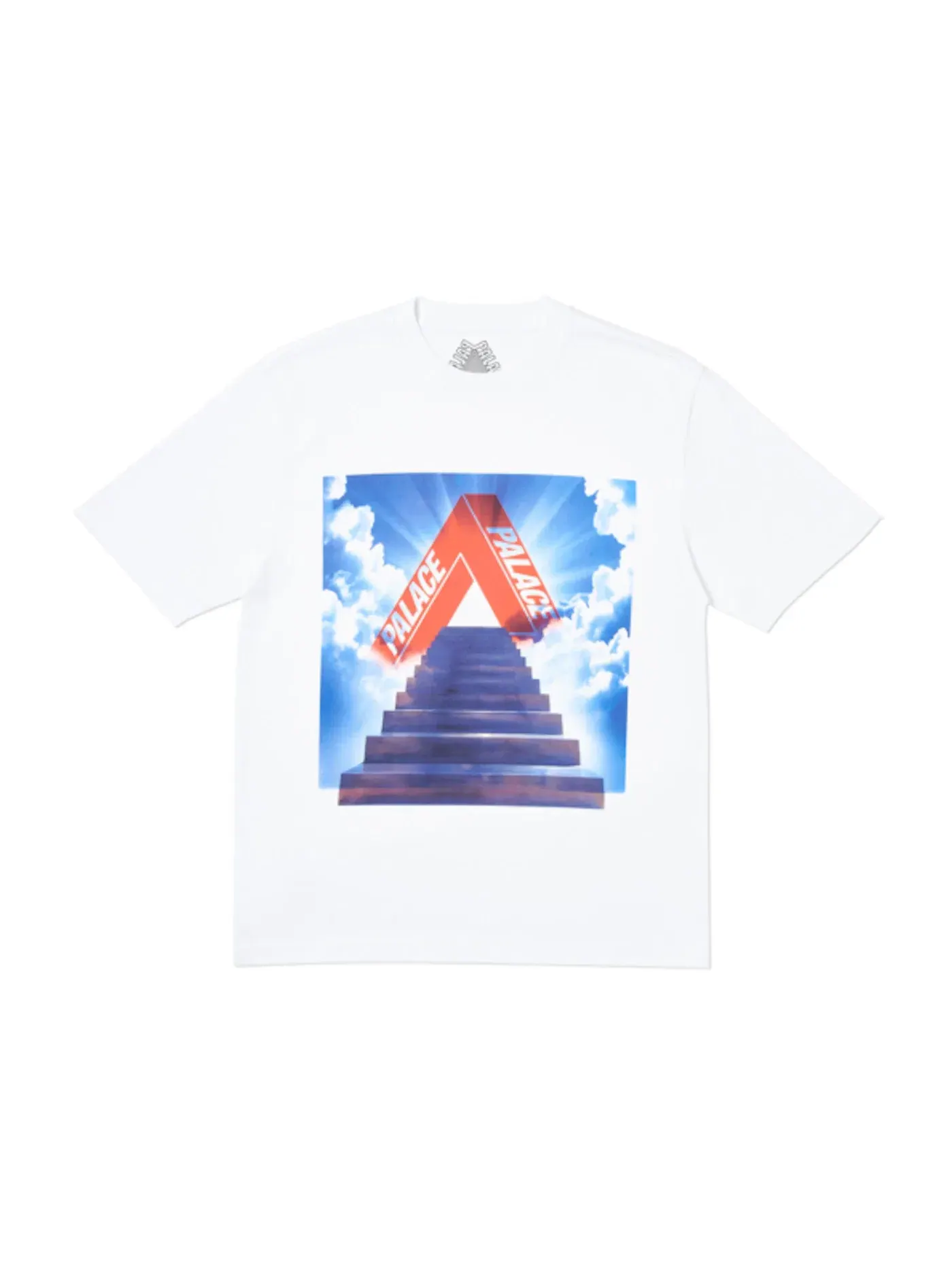 Мужская футболка Palace Tri-Ternity T-Shirt — изображение 1 из 1, белый