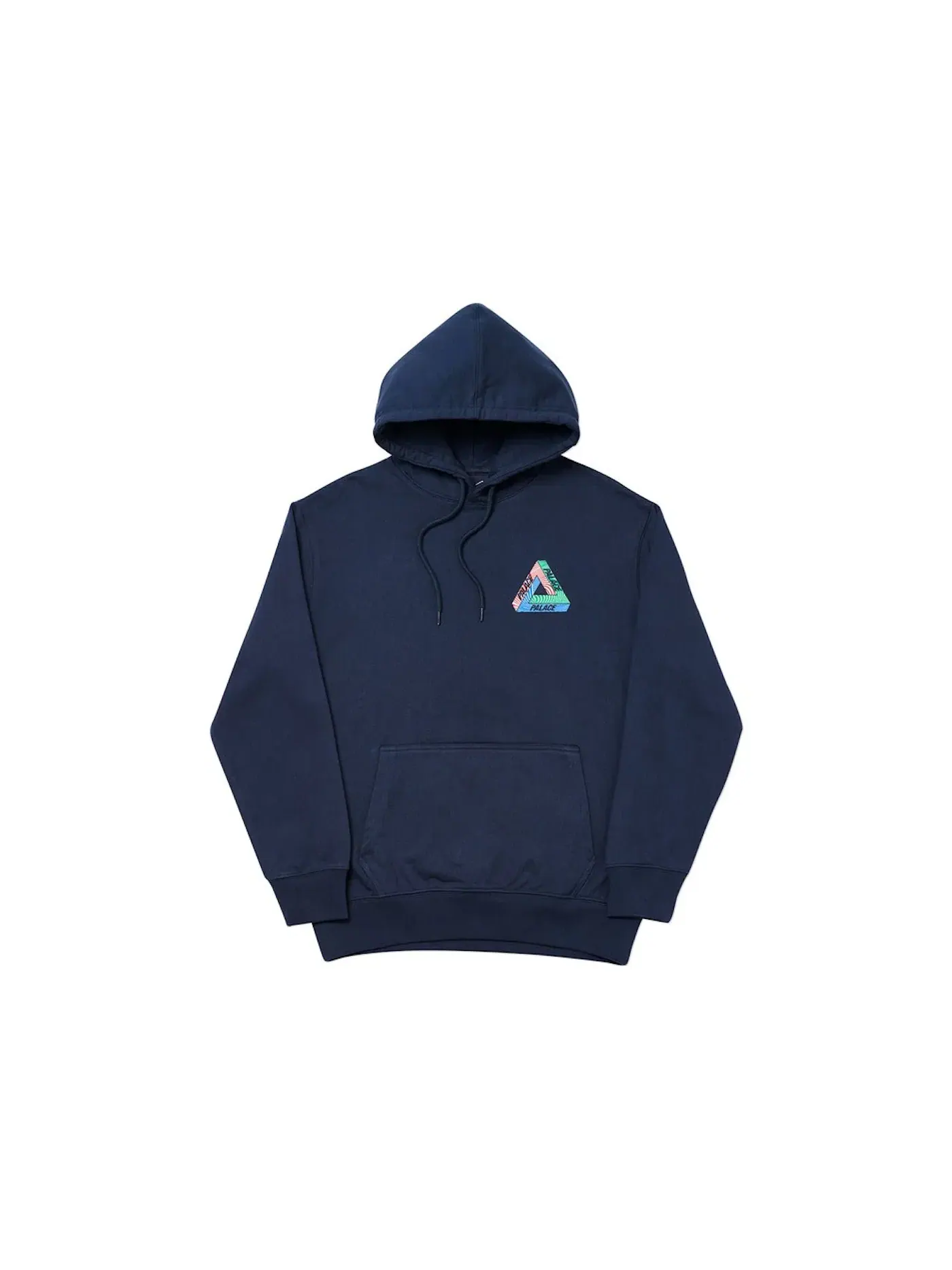 Мужская худи с принтом Palace Hood — изображение 1 из 2, темно-синий