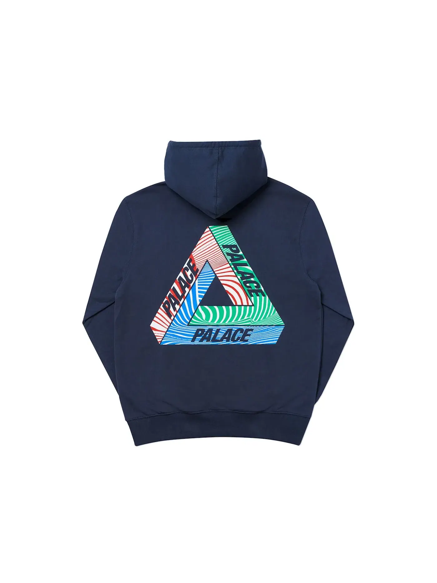 Мужская худи с принтом Palace Hood — изображение 2 из 2, темно-синий