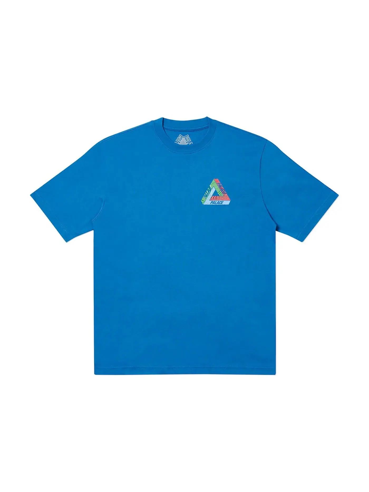 Мужская футболка с принтом Palace T-shirt — изображение 2 из 2, синий