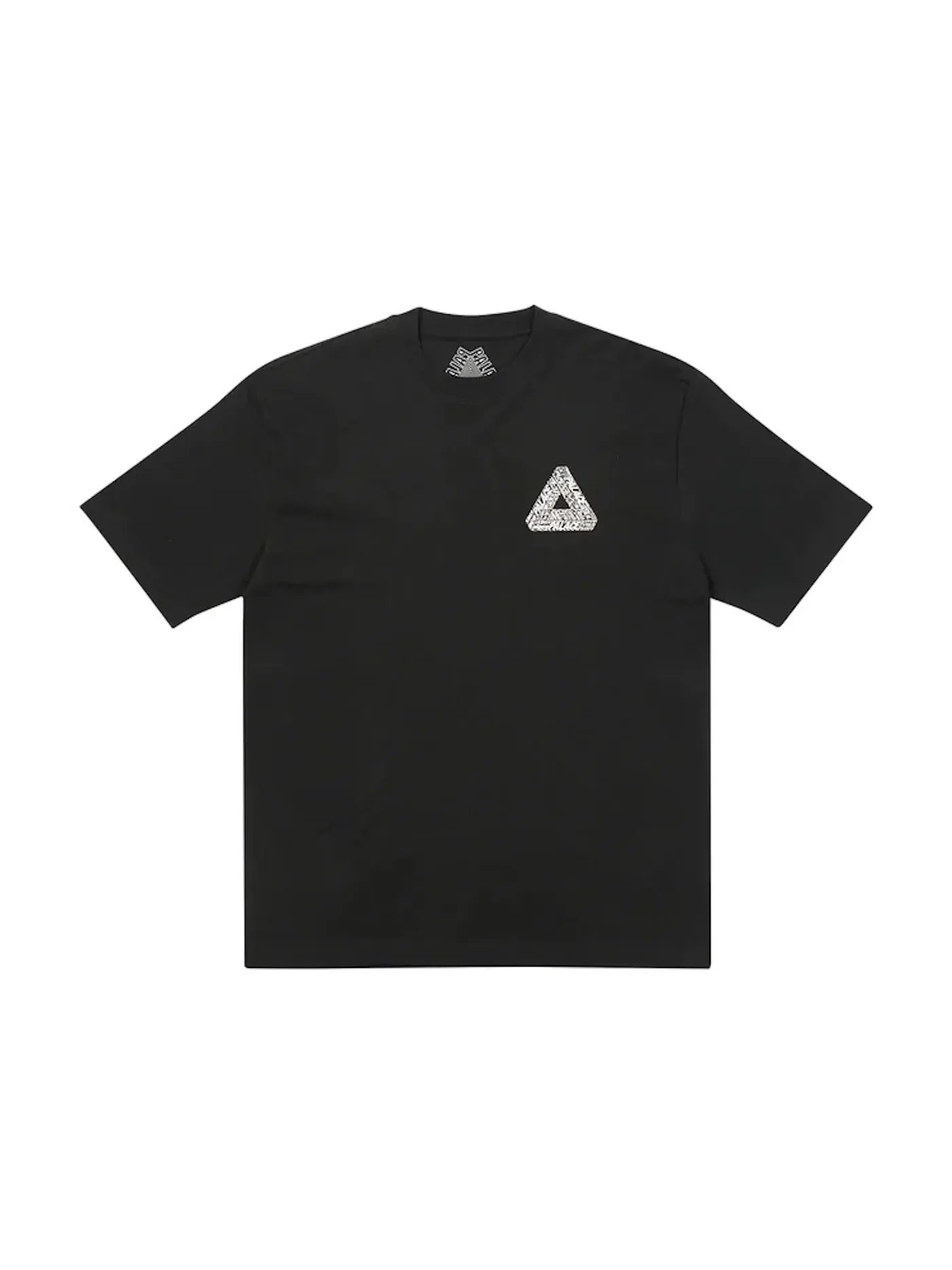 Мужская футболка с принтом Palace T-Shirt — изображение 2 из 2, черный