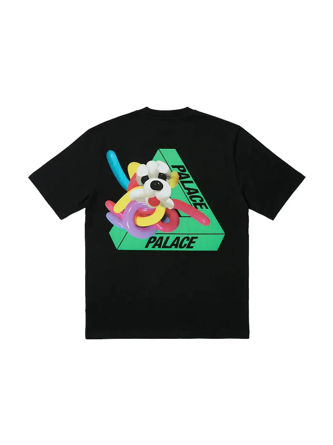 Мужская футболка с принтом Palace T-Shirt — изображение 1 из 2, черный