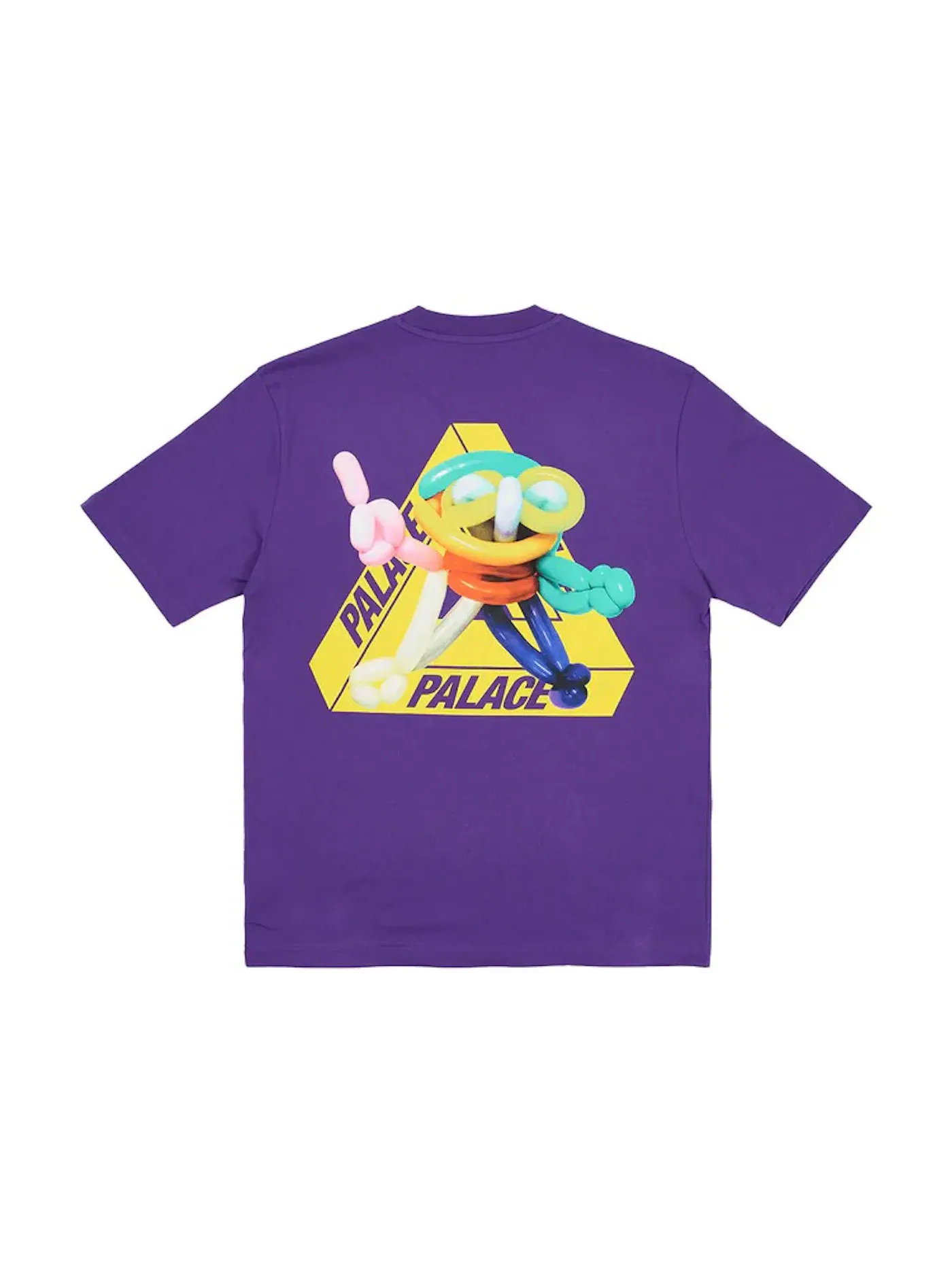 Мужская футболка с принтом Palace T-Shirt — изображение 1 из 2, фиолетовый
