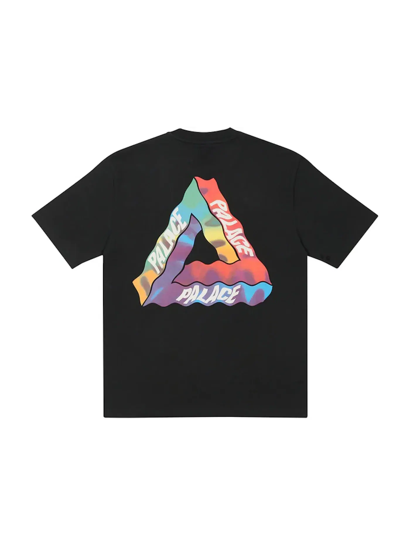 Мужская футболка с принтом Palace Tri-Visions T-shirt — изображение 1 из 2, черный