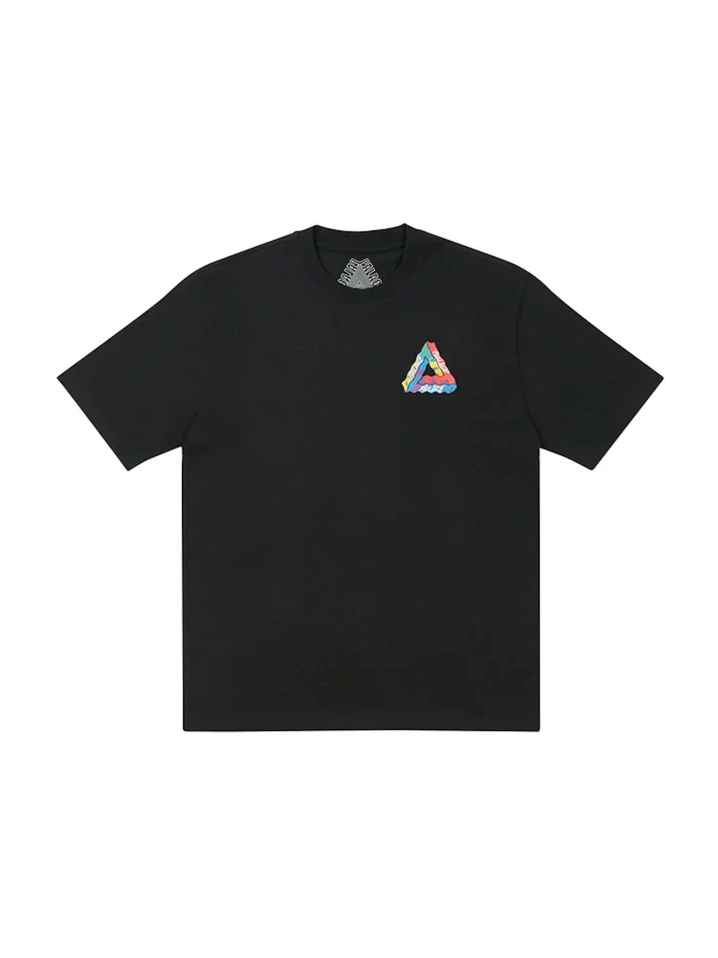Мужская футболка с принтом Palace Tri-Visions T-shirt — изображение 2 из 2, черный