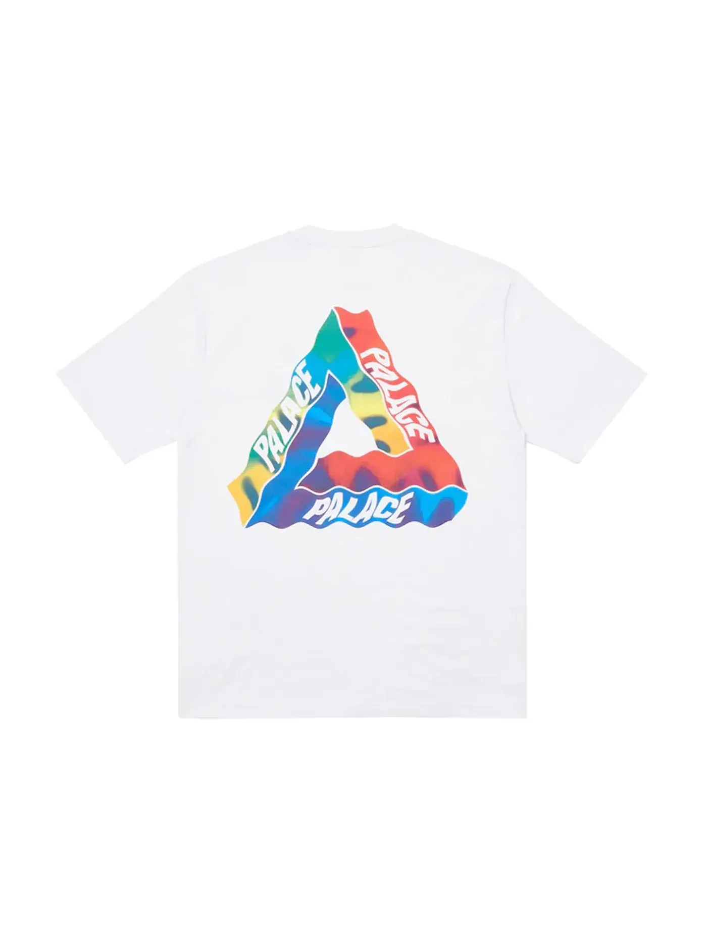 Мужская футболка с принтом Palace Tri-Visions T-shirt — изображение 1 из 2, белый
