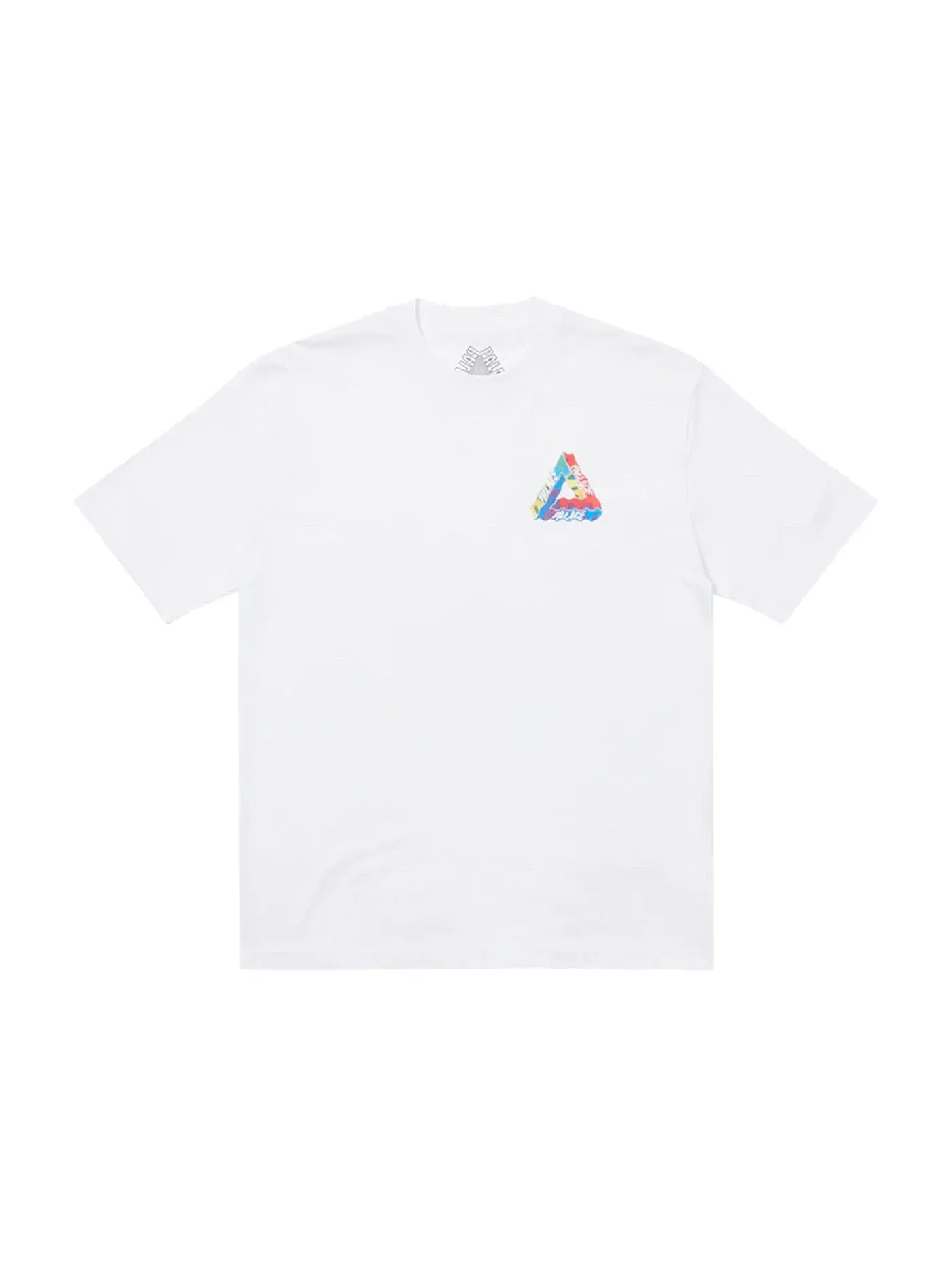 Мужская футболка с принтом Palace Tri-Visions T-shirt — изображение 2 из 2, белый