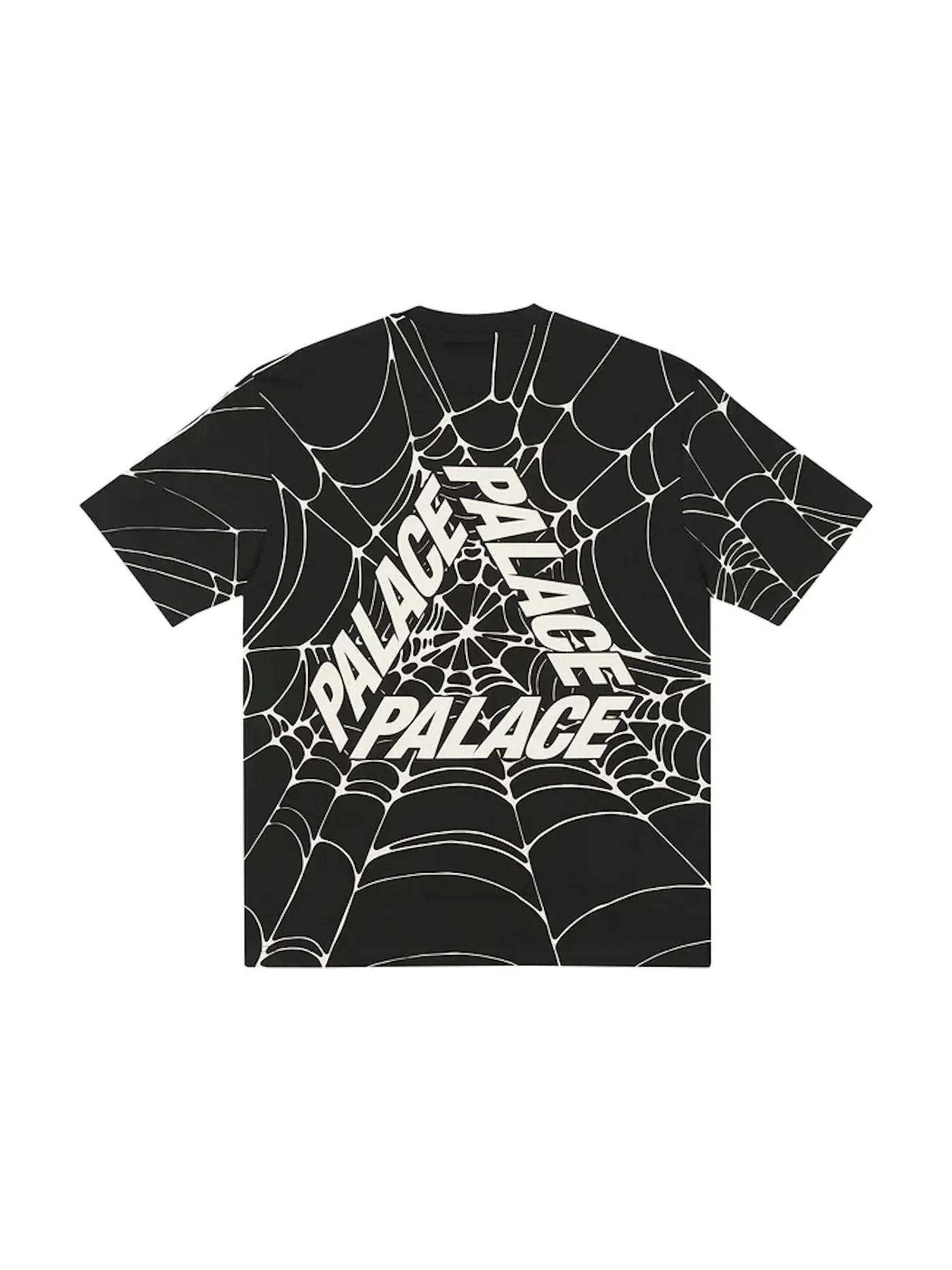 Мужская футболка с принтом Palace Tri-Web — изображение 1 из 2, черный