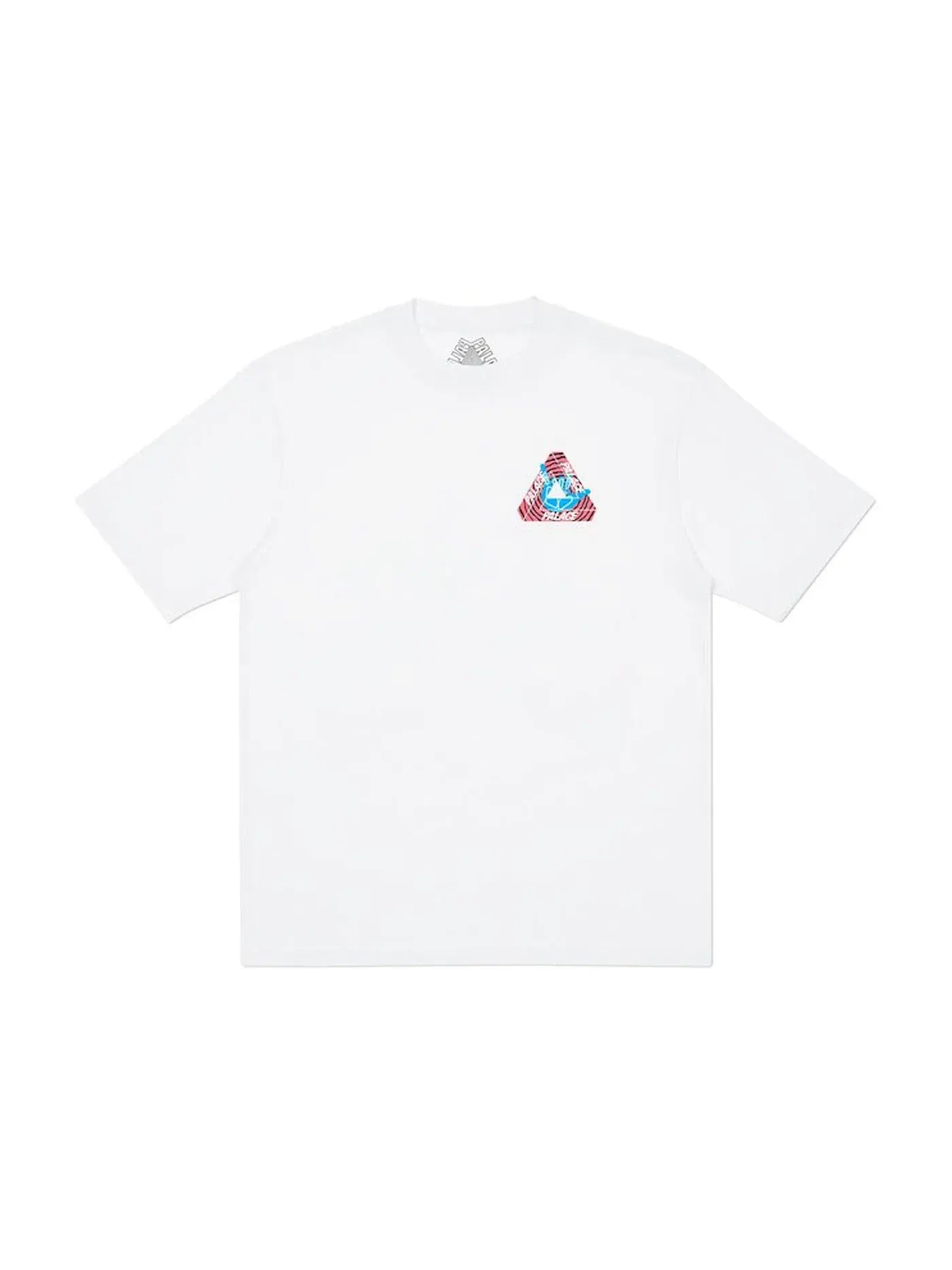Мужская футболка с принтом Palace T-shirt — изображение 2 из 2, белый