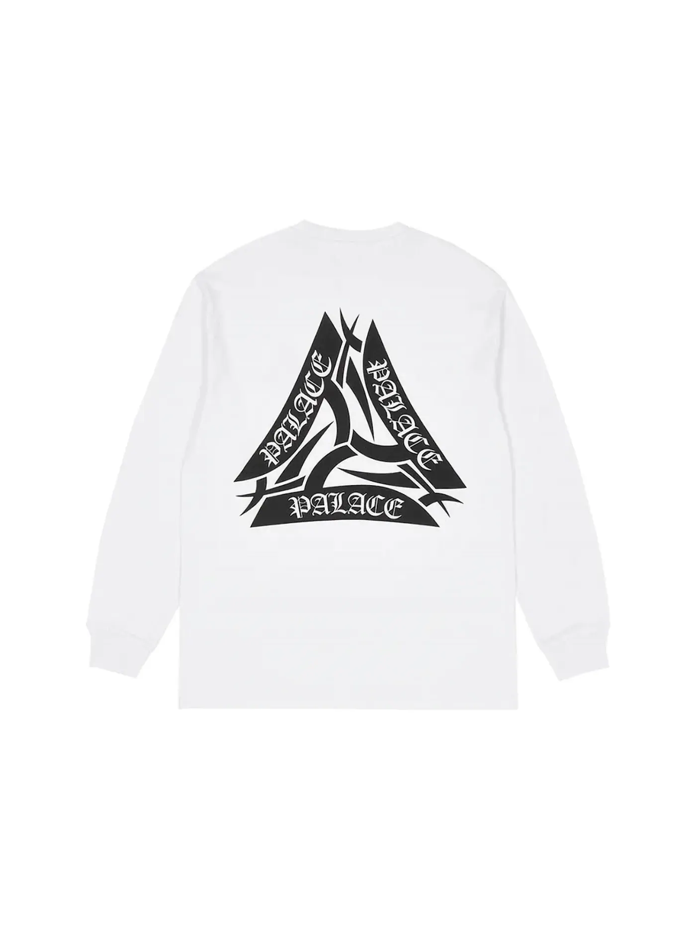 Мужская футболка с длинным рукавом с принтом Palace Longsleeve — изображение 1 из 2, белый