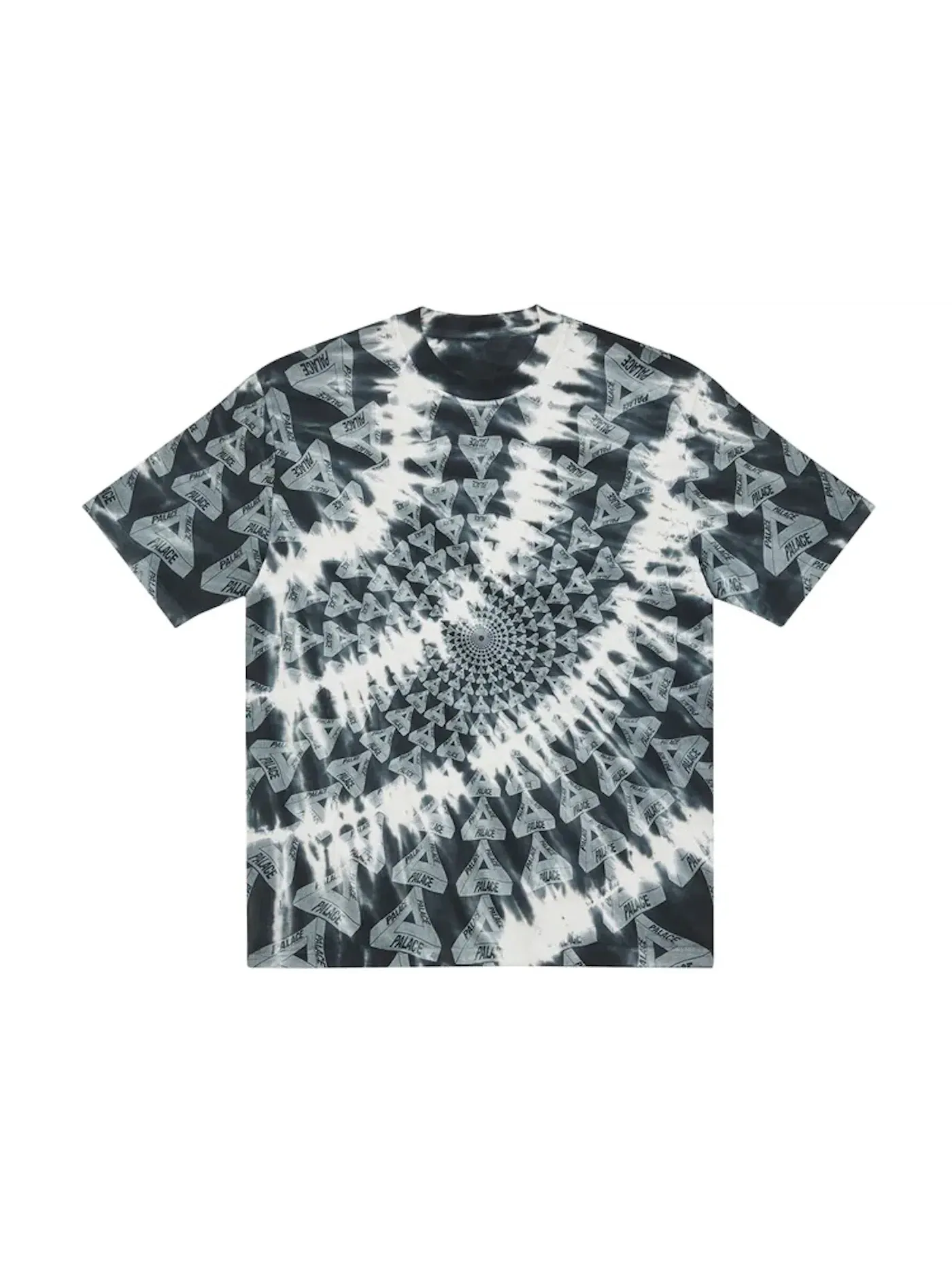 Мужская футболка с принтом Palace Trippy Tri-Ferg T-shirt — изображение 1 из 2, черный