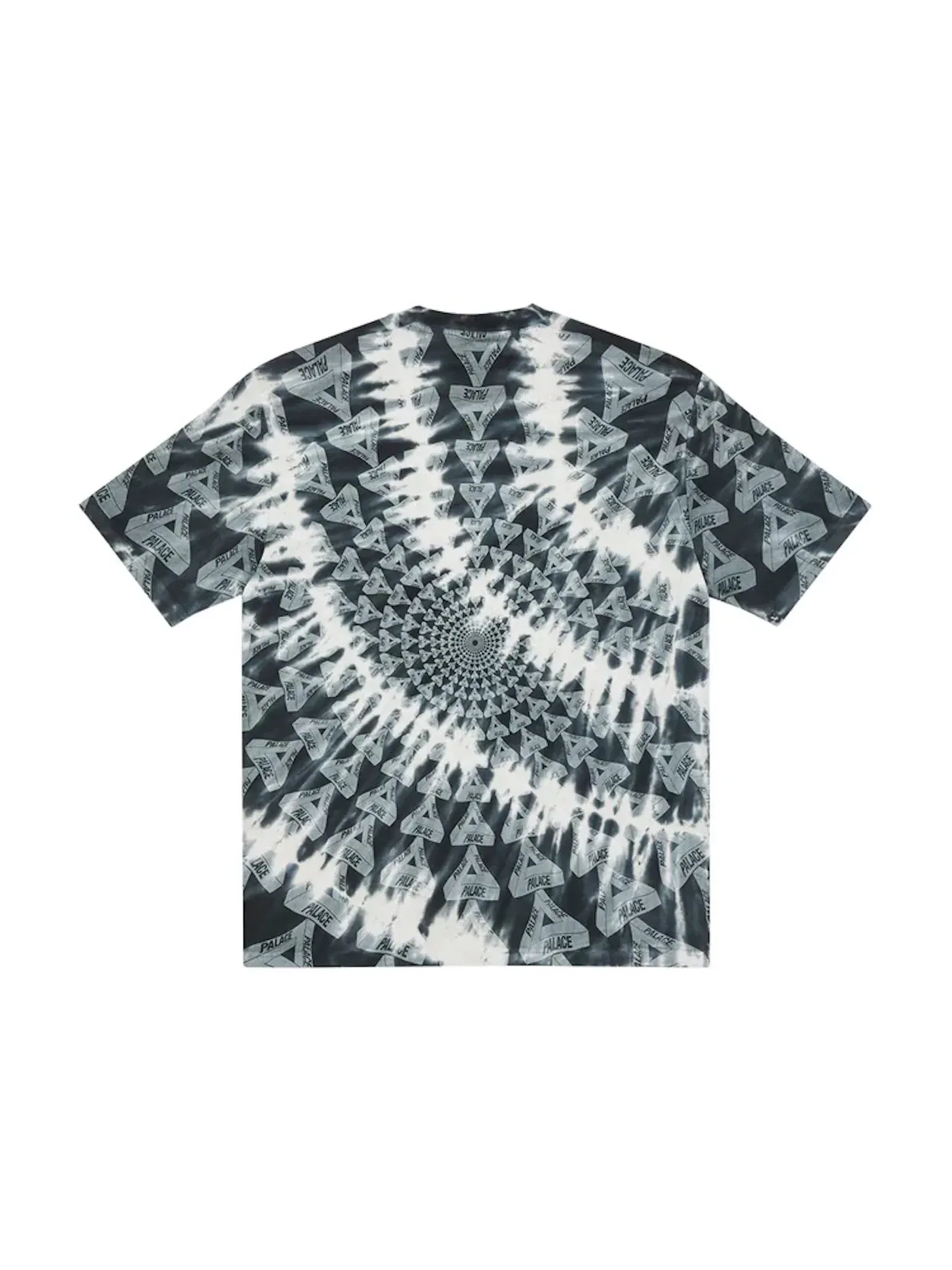 Мужская футболка с принтом Palace Trippy Tri-Ferg T-shirt — изображение 2 из 2, черный
