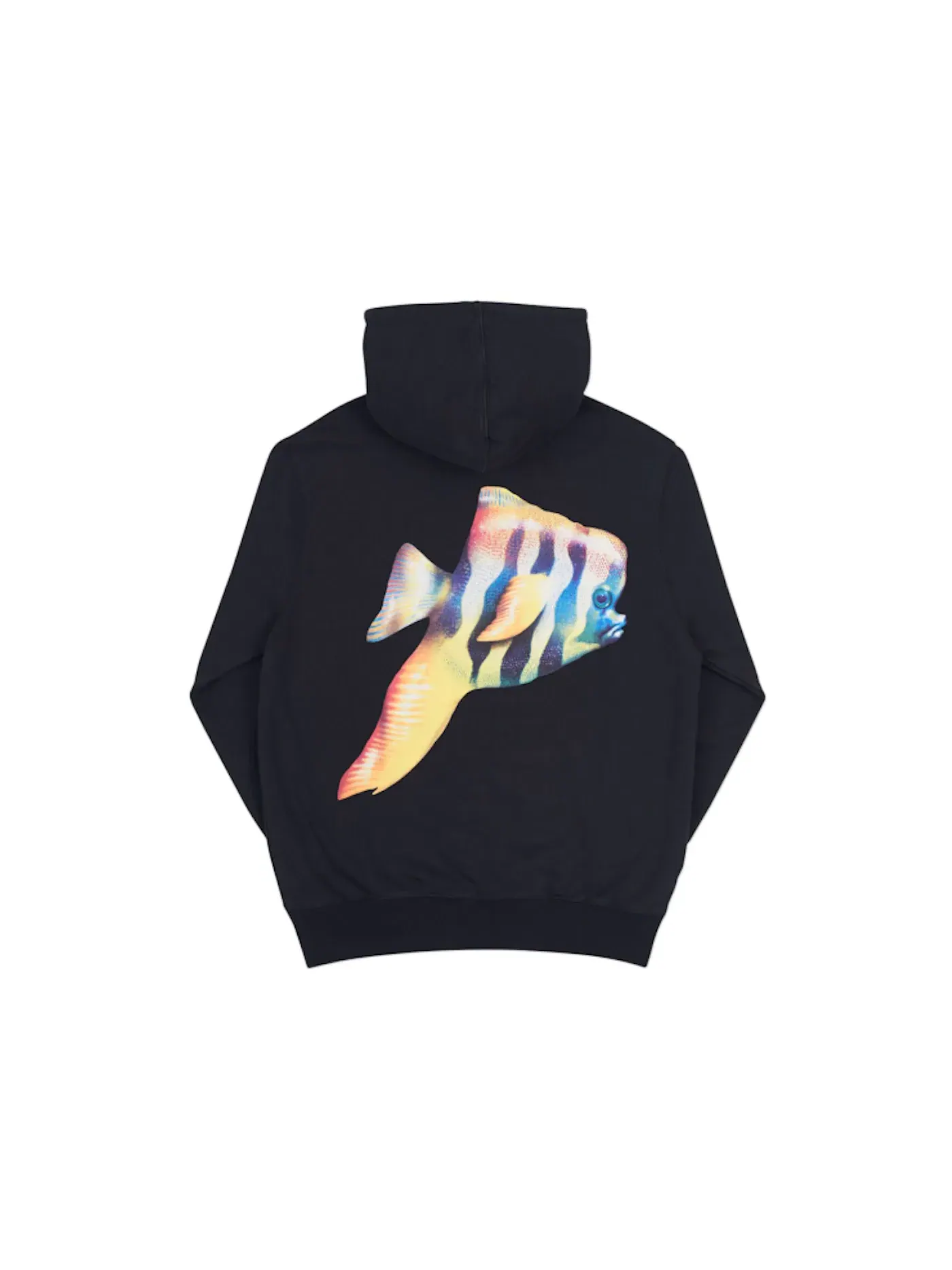 Мужской худи с принтом Palace Hood — изображение 2 из 2, черный/желтый/синий
