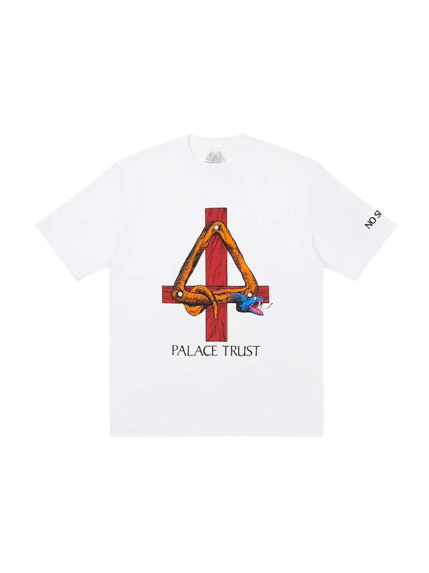 Мужская футболка Palace T-shirt Palace — изображение 1 из 1, белый
