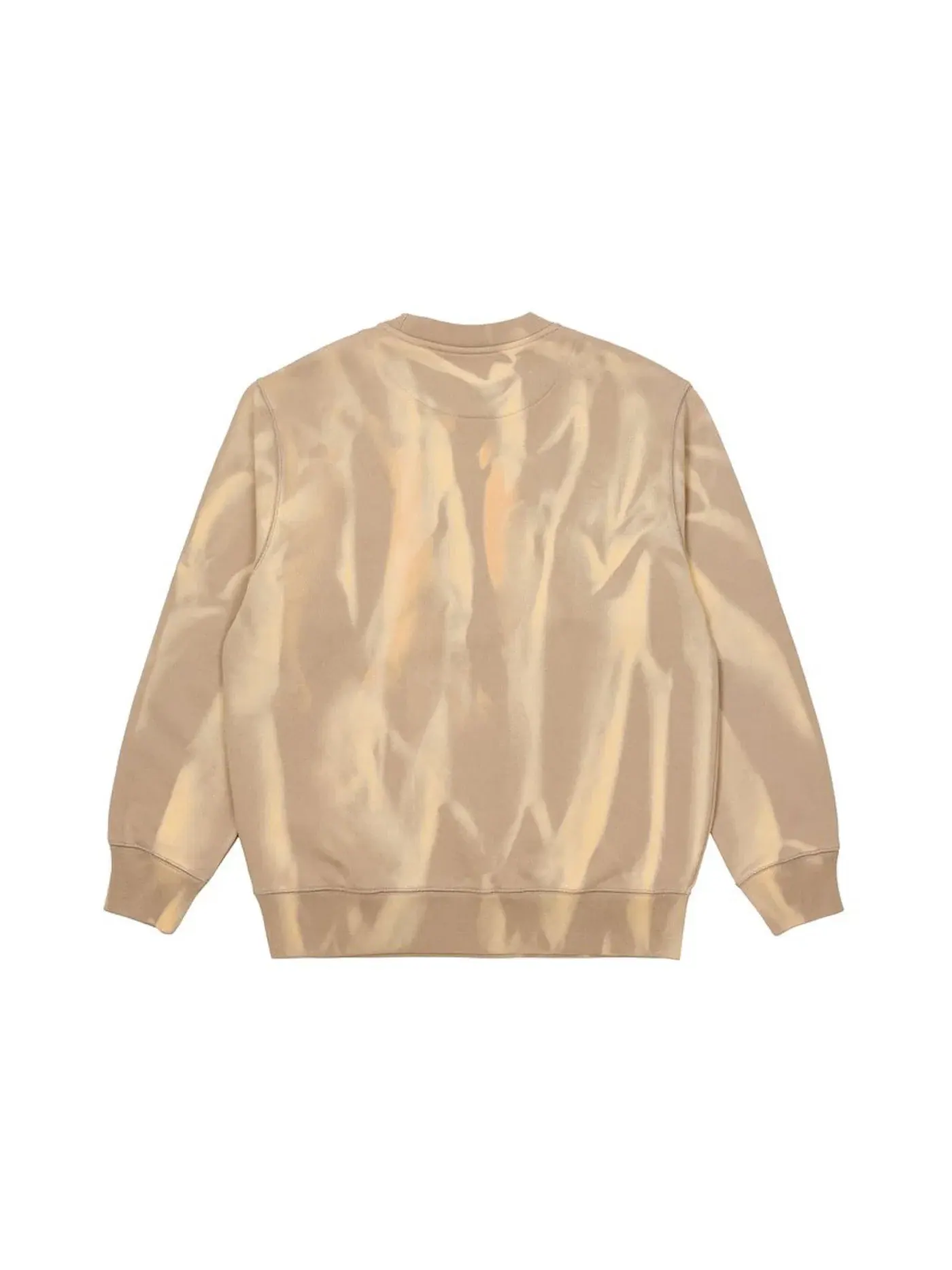 Мужской свитшот с принтом Palace Try-Dye Crew — изображение 2 из 2, бежевый/белый