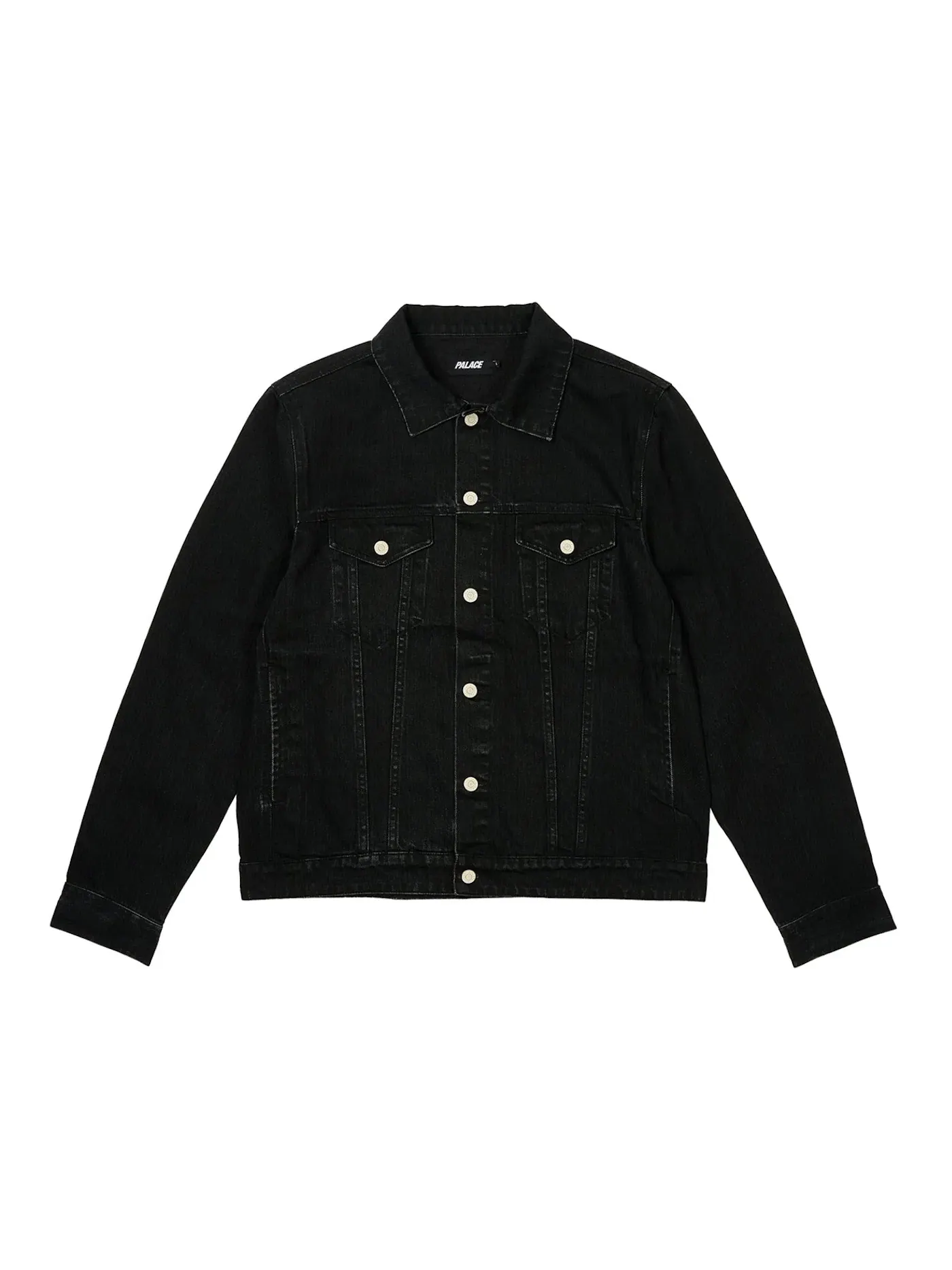 Мужская куртка с принтом Palace Type P Jacket — изображение 1 из 3, черный