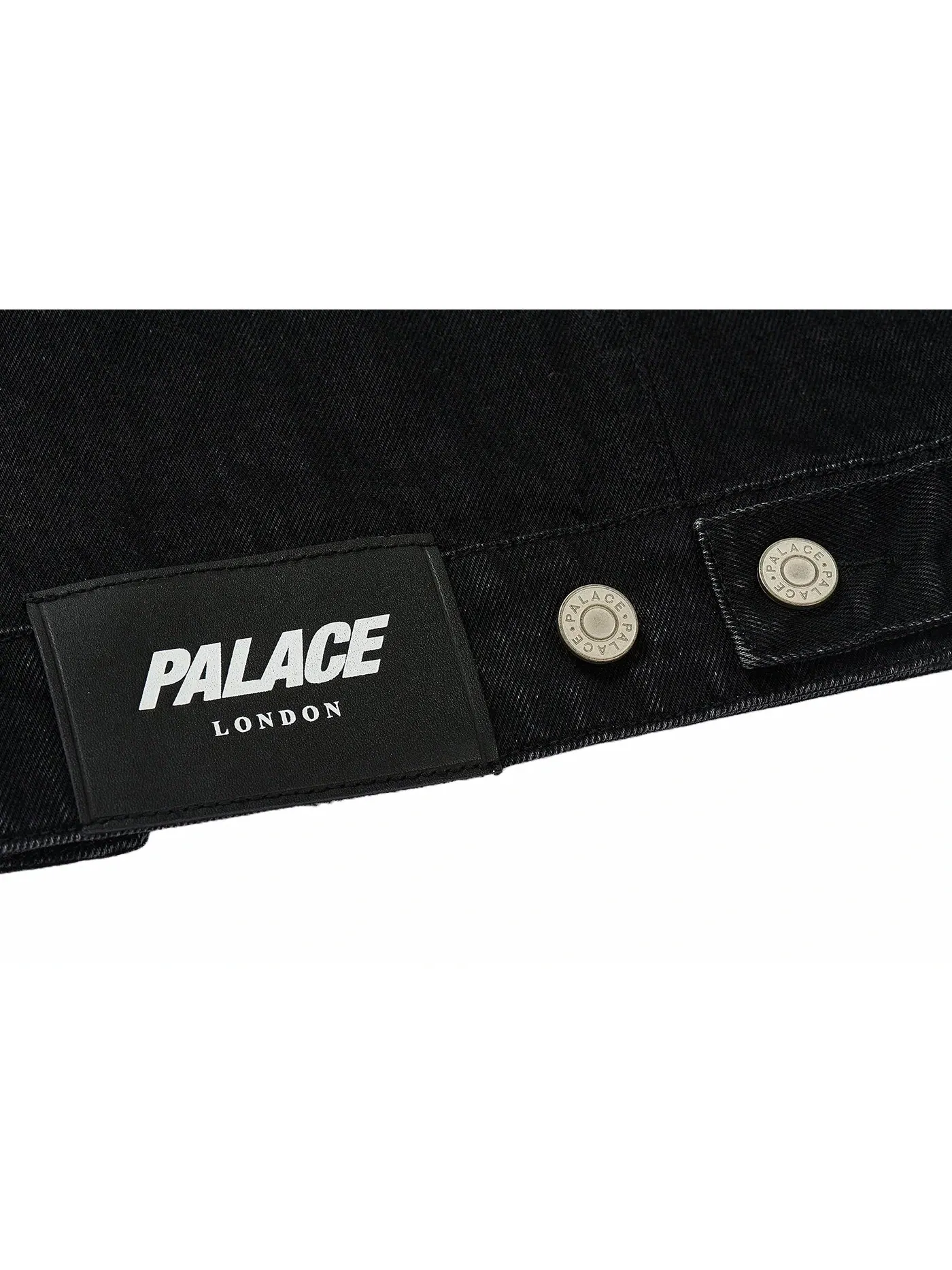 Мужская куртка с принтом Palace Type P Jacket — изображение 3 из 3, черный
