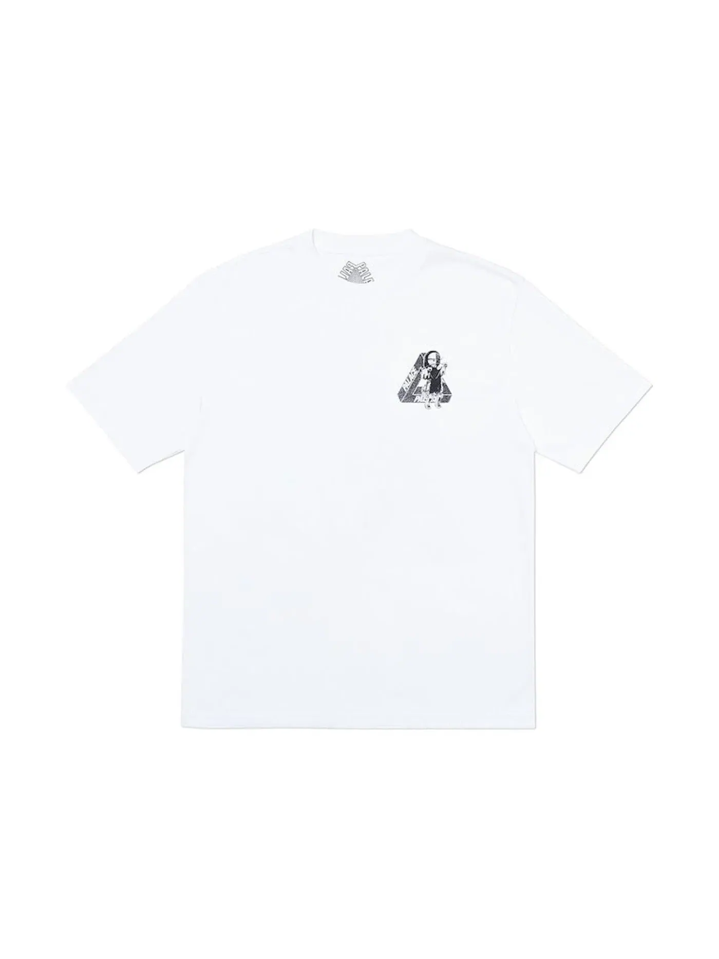 Мужская футболка с принтом Palace U Figure T-Shirt — изображение 1 из 2, белый