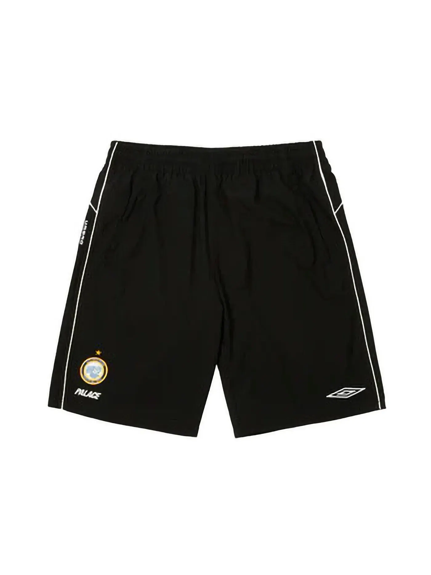 Мужские шорты с принтом Palace x Umbro Short — изображение 1 из 2, черный