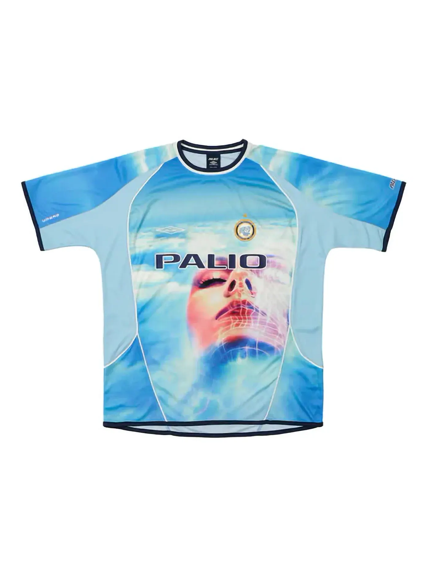 Мужская футболка с принтом Palace x Umbro Away Shirt Dream Sky, Dream Sky — изображение 1 из 2