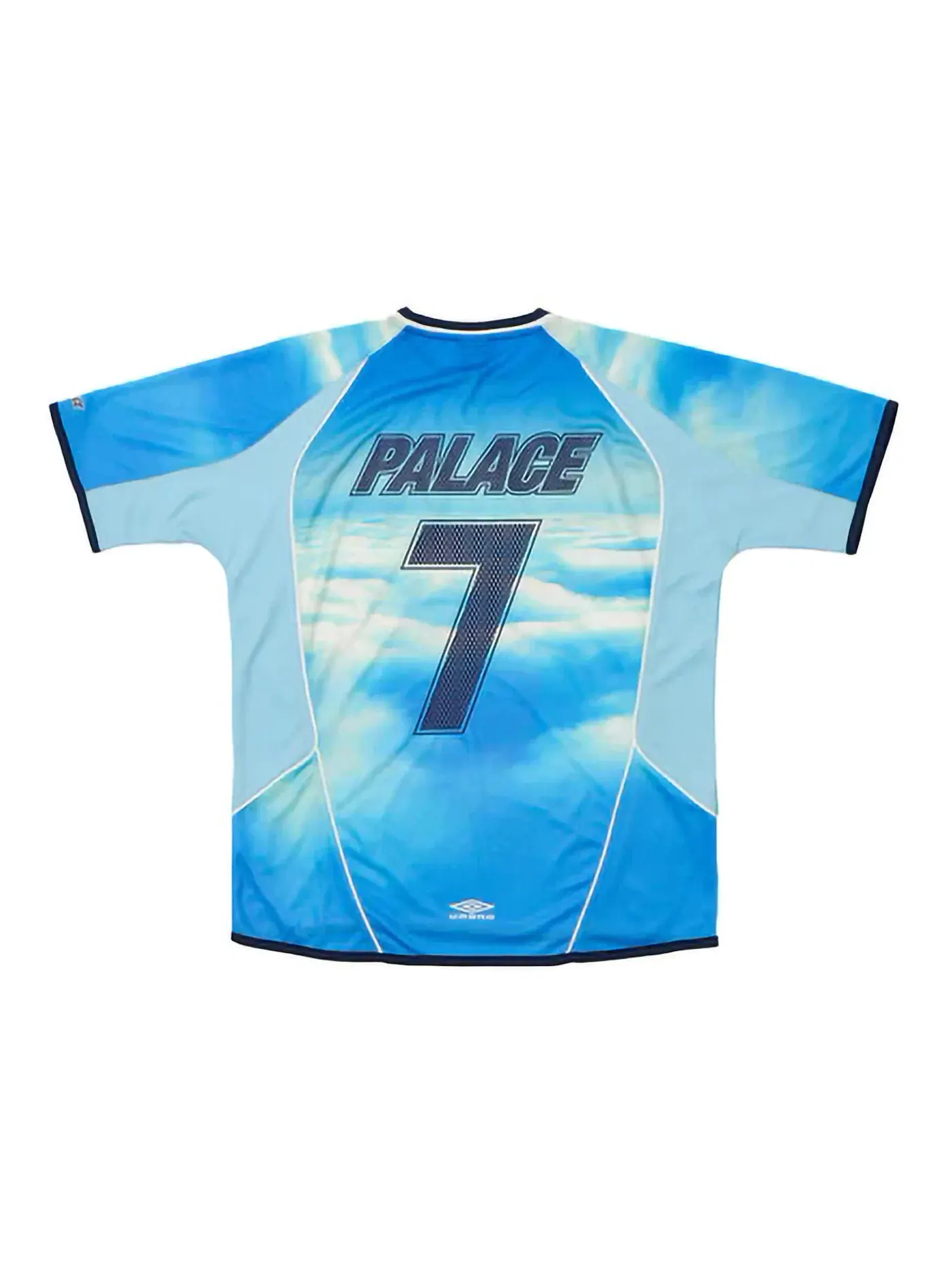Мужская футболка с принтом Palace x Umbro Away Shirt Dream Sky, Dream Sky — изображение 2 из 2