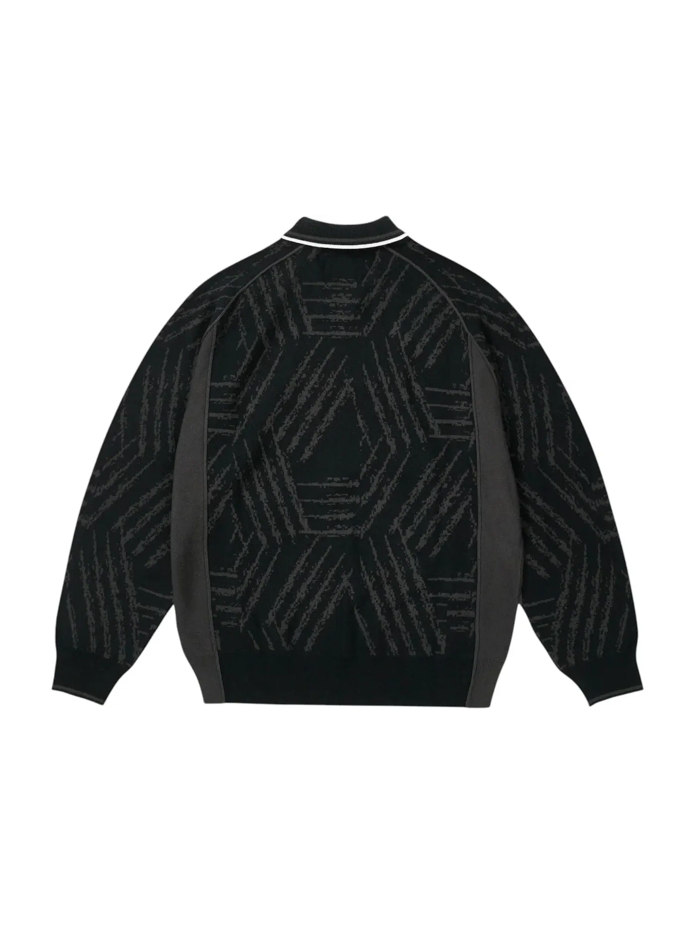 Мужской свитер с вязаным узором Palace Viola Knit Sweater — изображение 2 из 2, черный
