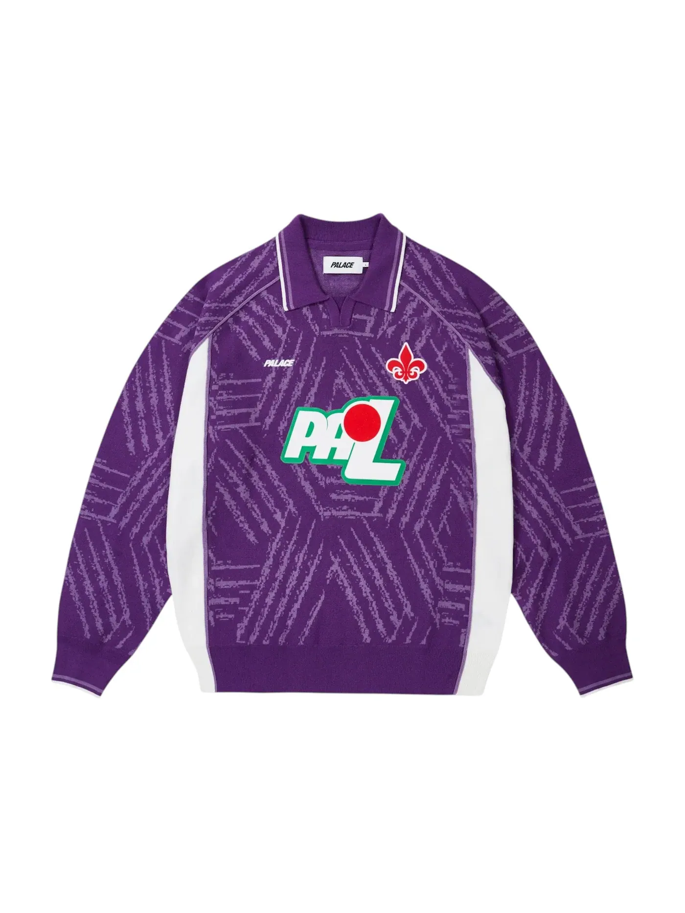 Мужской джемпер из вязаного полотна Palace Viola Knit Sweater, Sour Grape — изображение 1 из 2