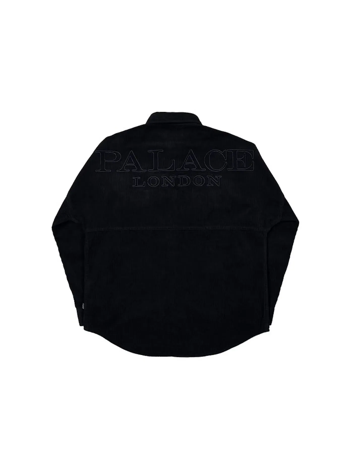 Мужская рубашка из вельвета с принтом Palace Drop Shoulder — изображение 1 из 2, темно-синий