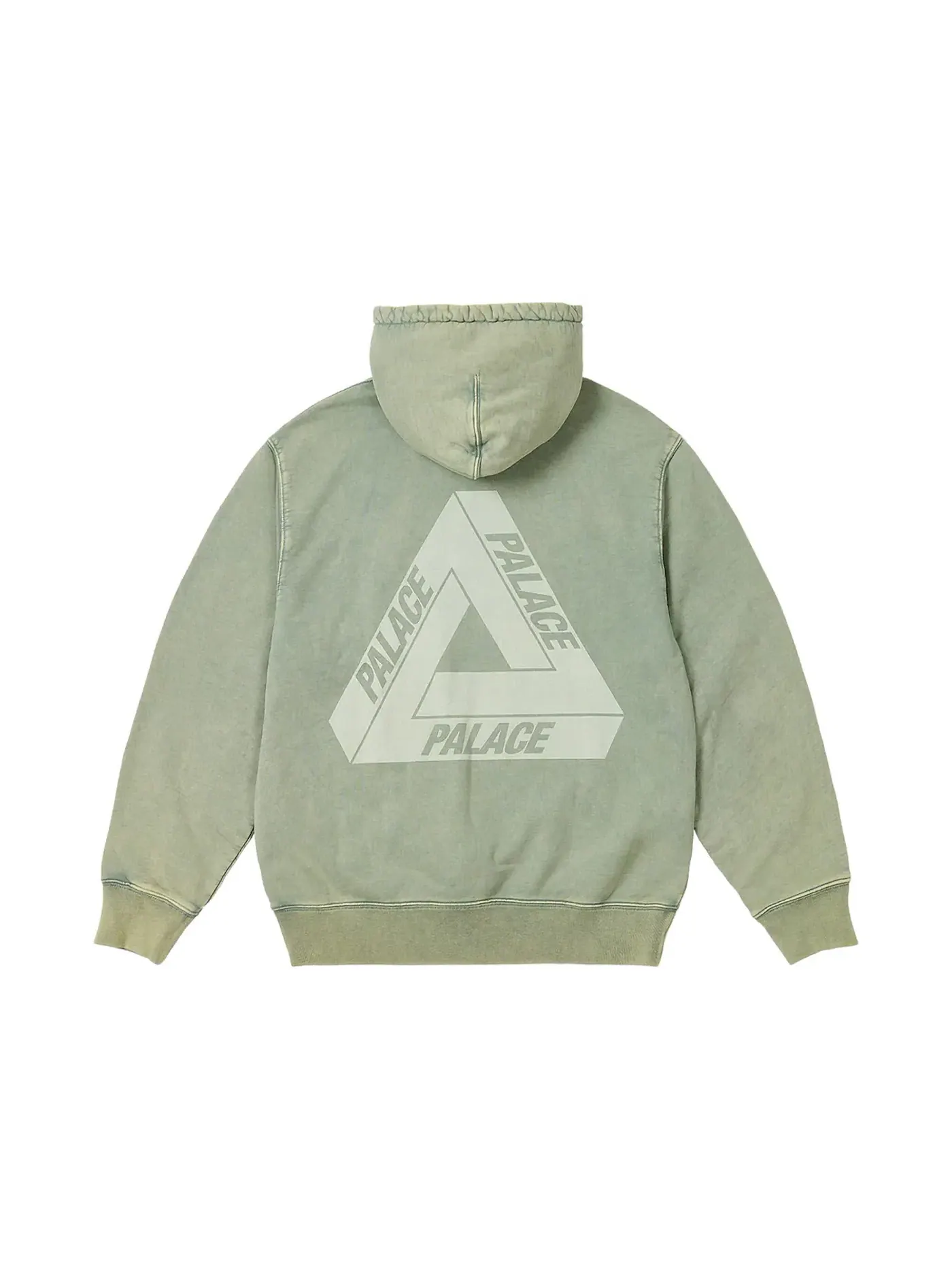 Мужской худи с принтом Palace Hood Green — изображение 1 из 2