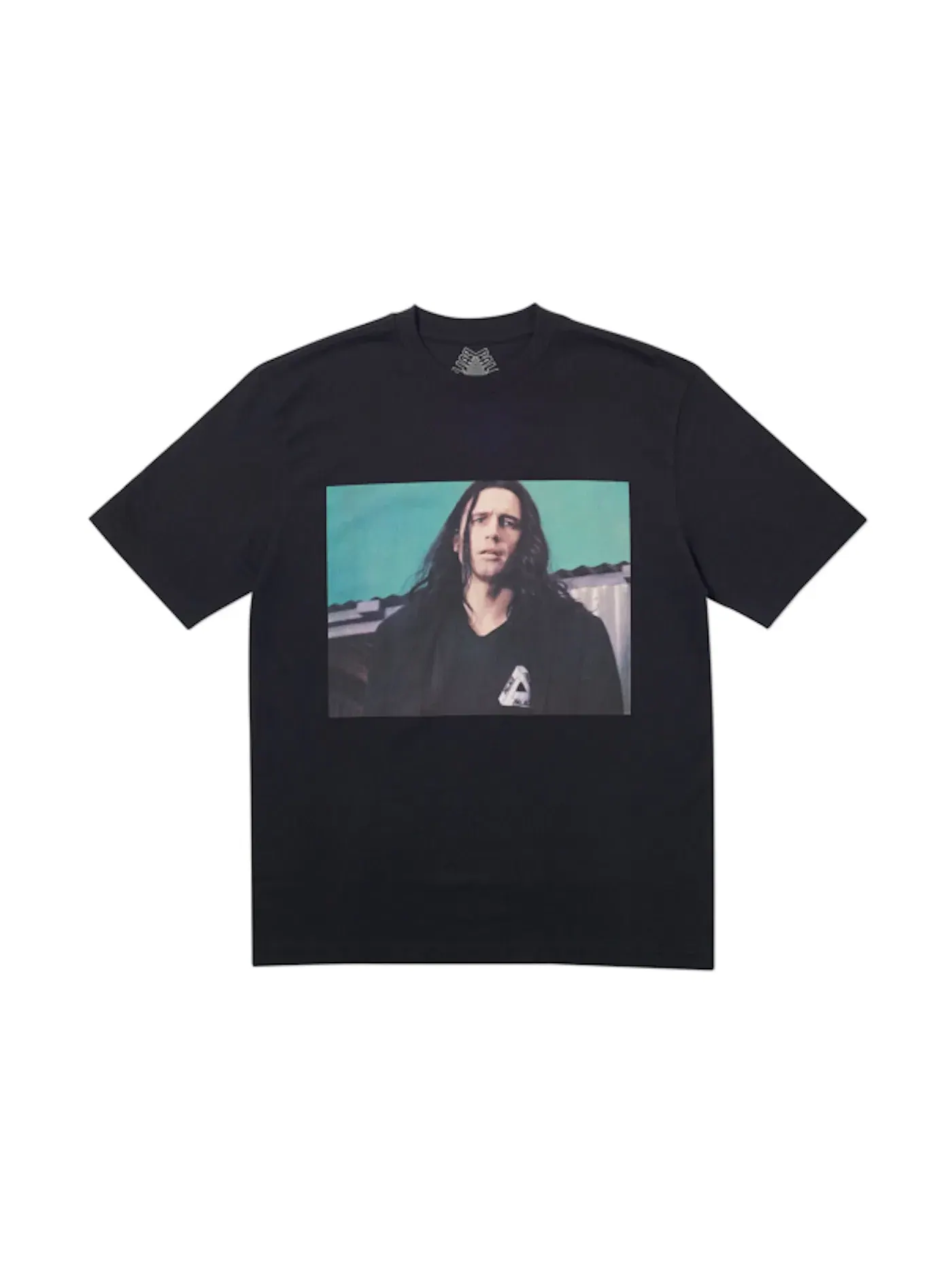 Мужская футболка с принтом Palace Wise Up T-Shirt — изображение 1 из 1, черный