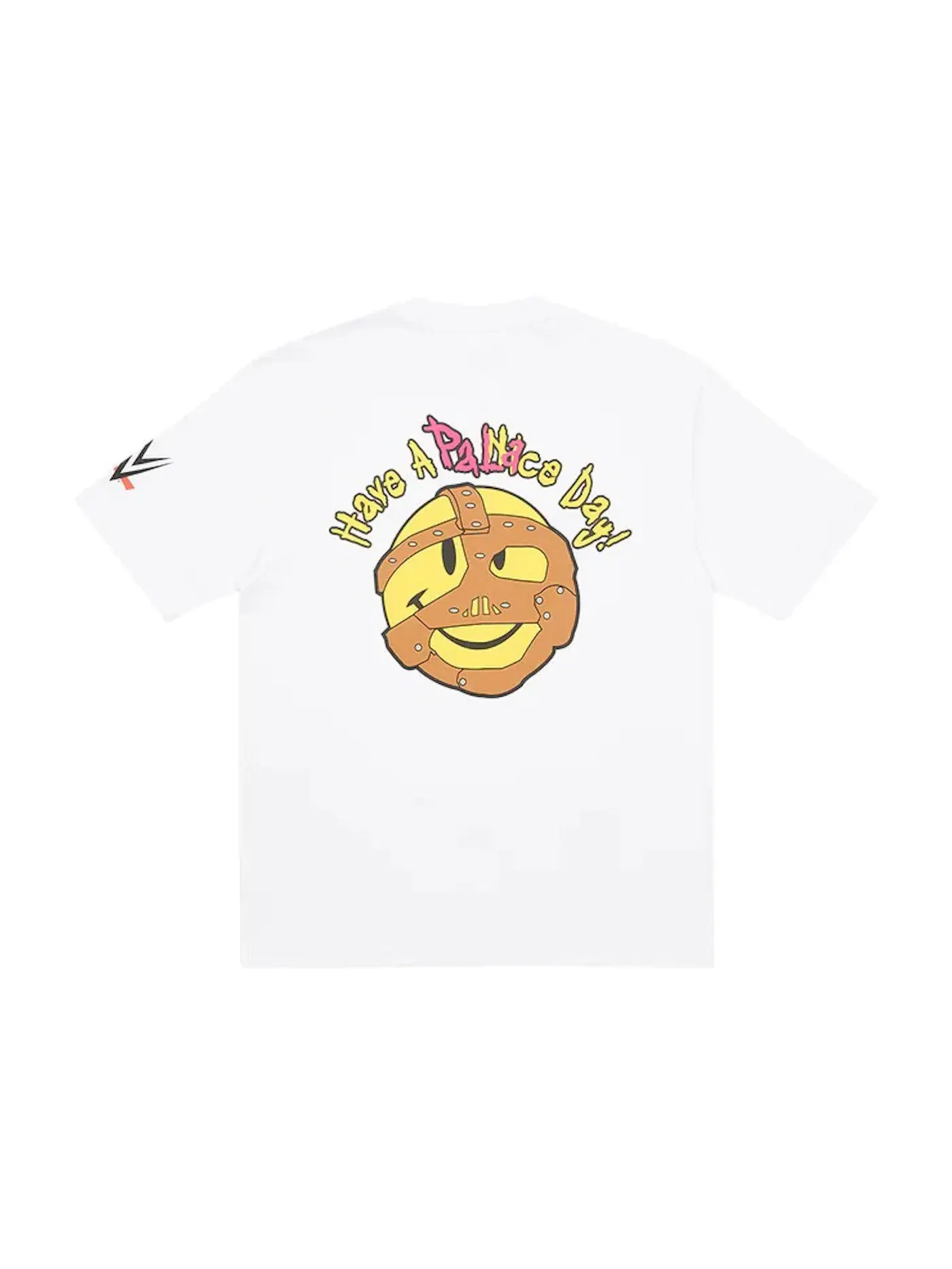 Мужская футболка с принтом Palace x WWE Nice Day T-Shirt — изображение 1 из 2, белый
