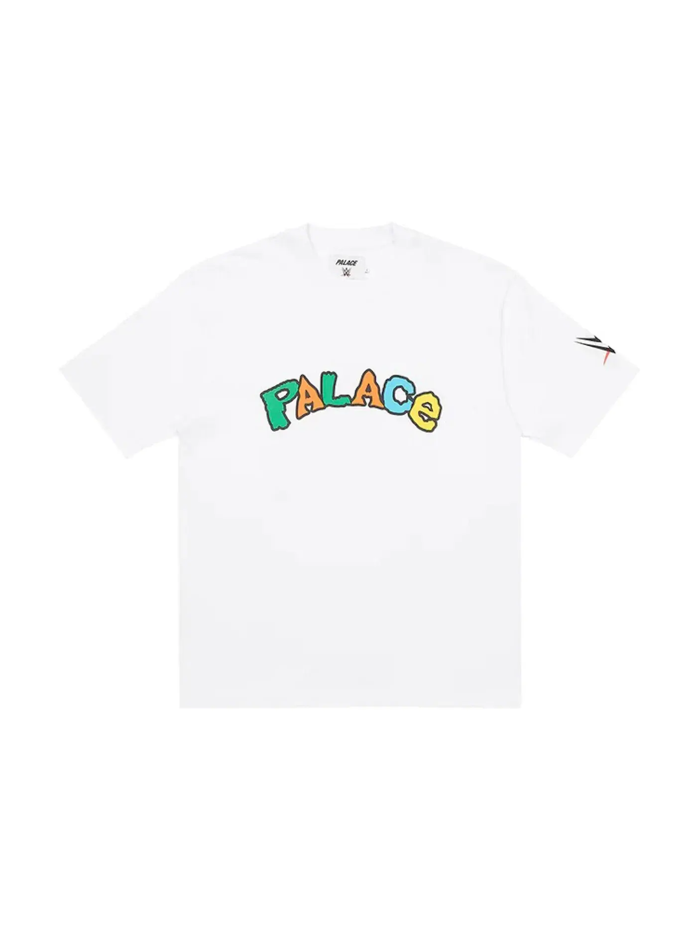 Мужская футболка с принтом Palace x WWE Nice Day T-Shirt — изображение 2 из 2, белый