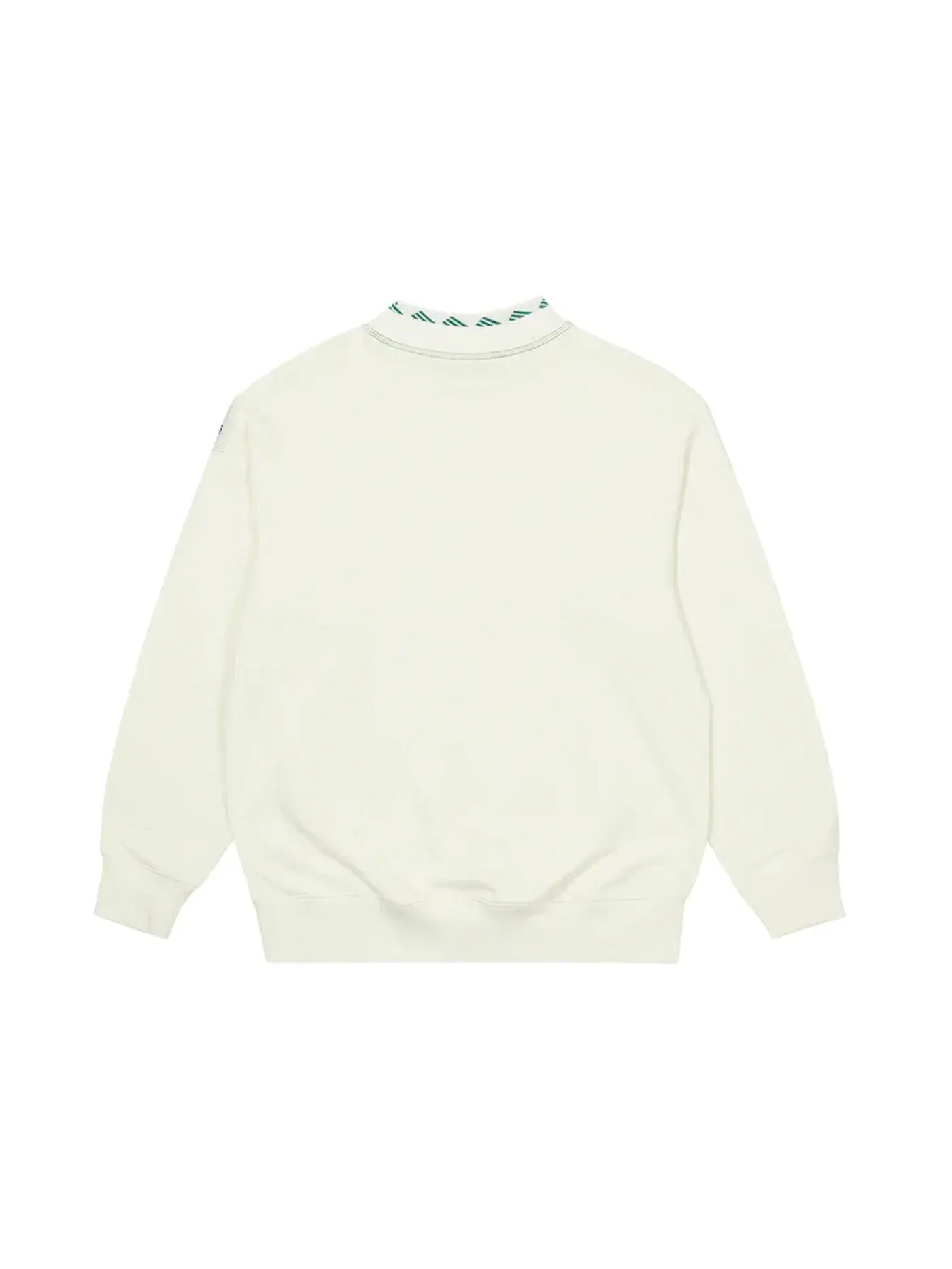 Мужская толстовка с длинным рукавом Palace x Adidas EQT Crew Off White — изображение 2 из 2