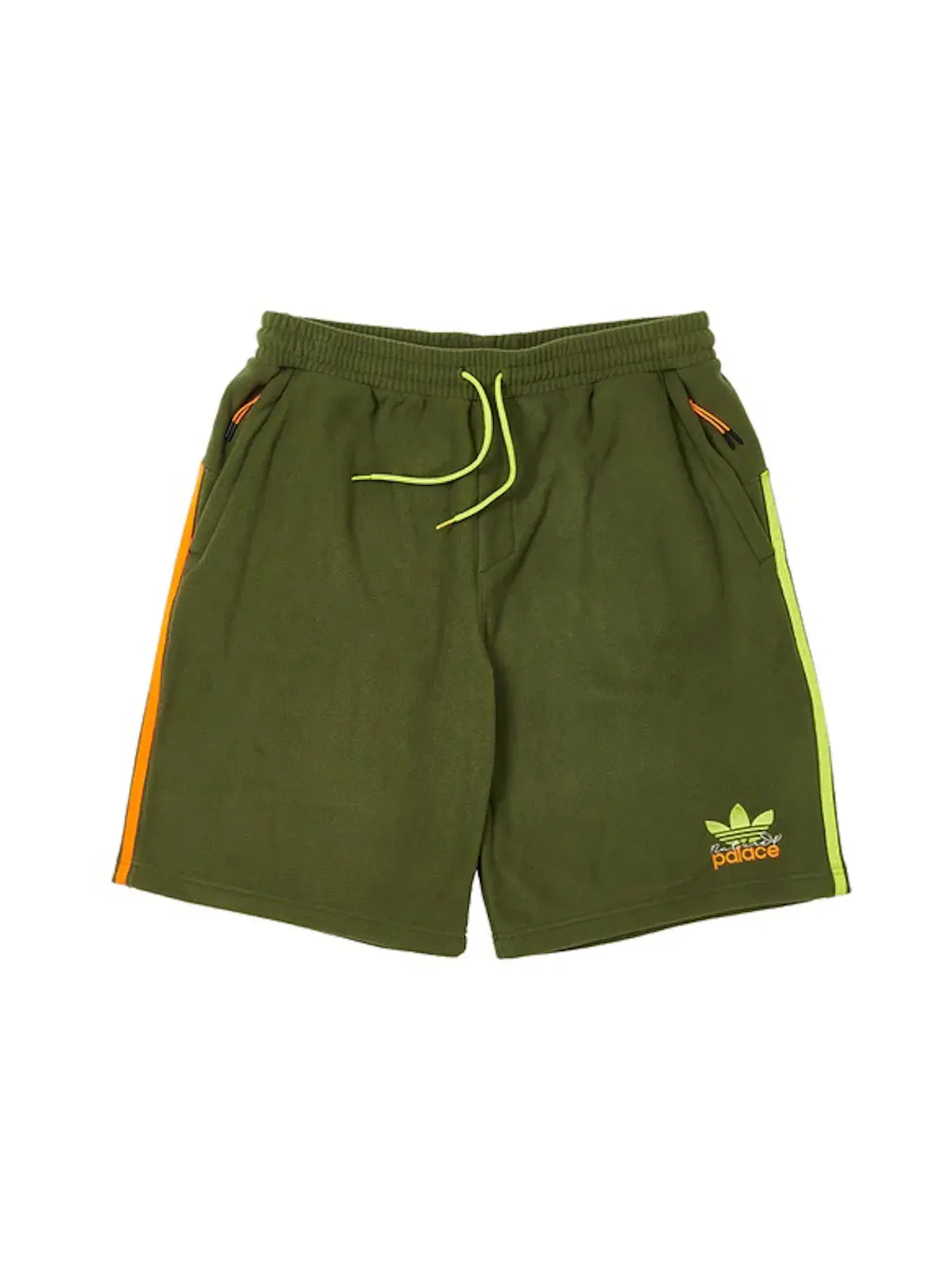 Мужские шорты с принтом Palace x Adidas Nature Shorts — изображение 1 из 3, зеленый