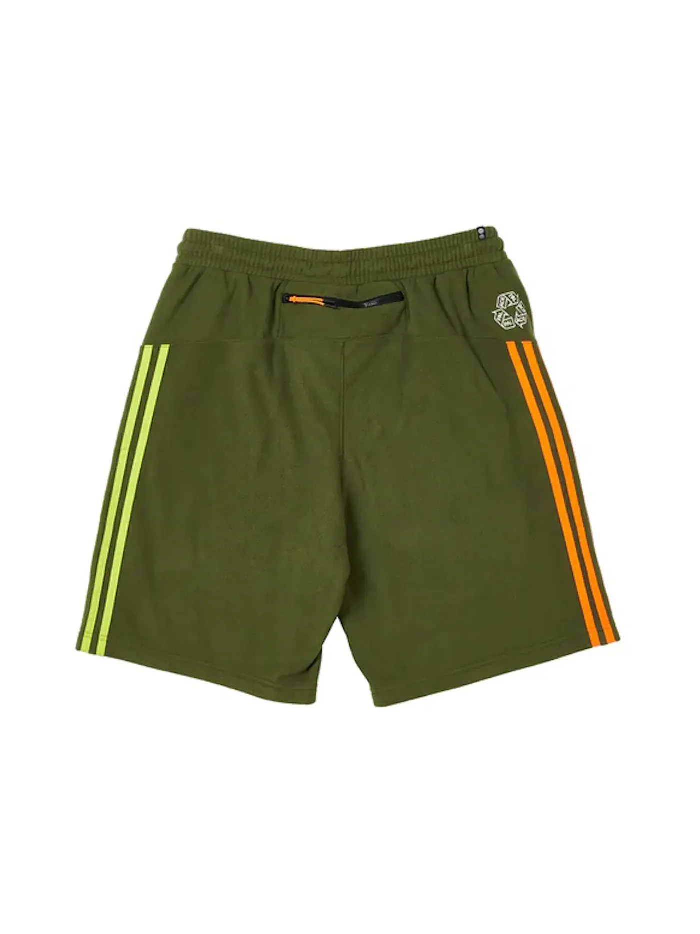 Мужские шорты с принтом Palace x Adidas Nature Shorts — изображение 2 из 3, зеленый