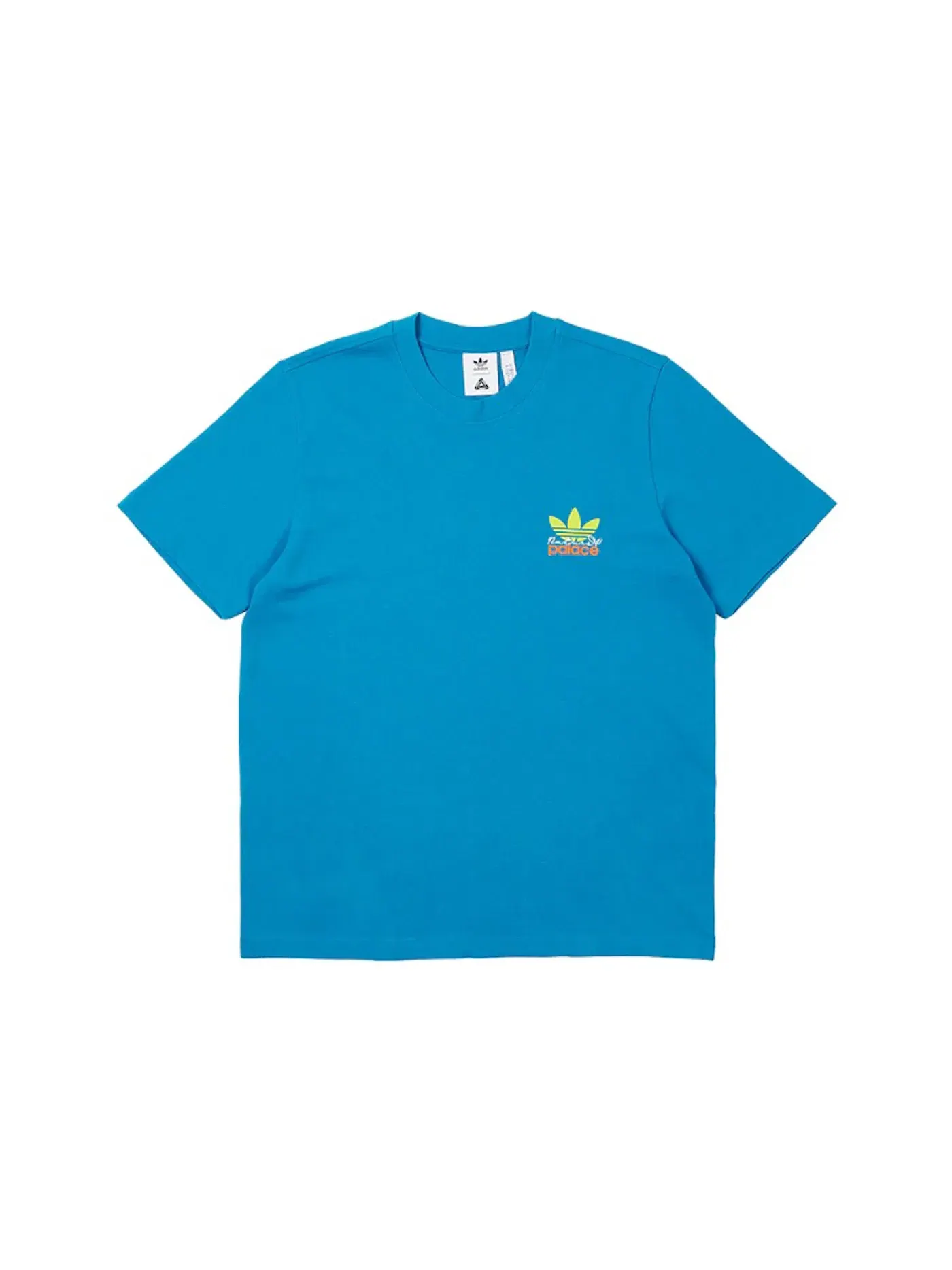 Мужская футболка с принтом Palace x Adidas Nature Tee, Mystery Petrol — изображение 2 из 2