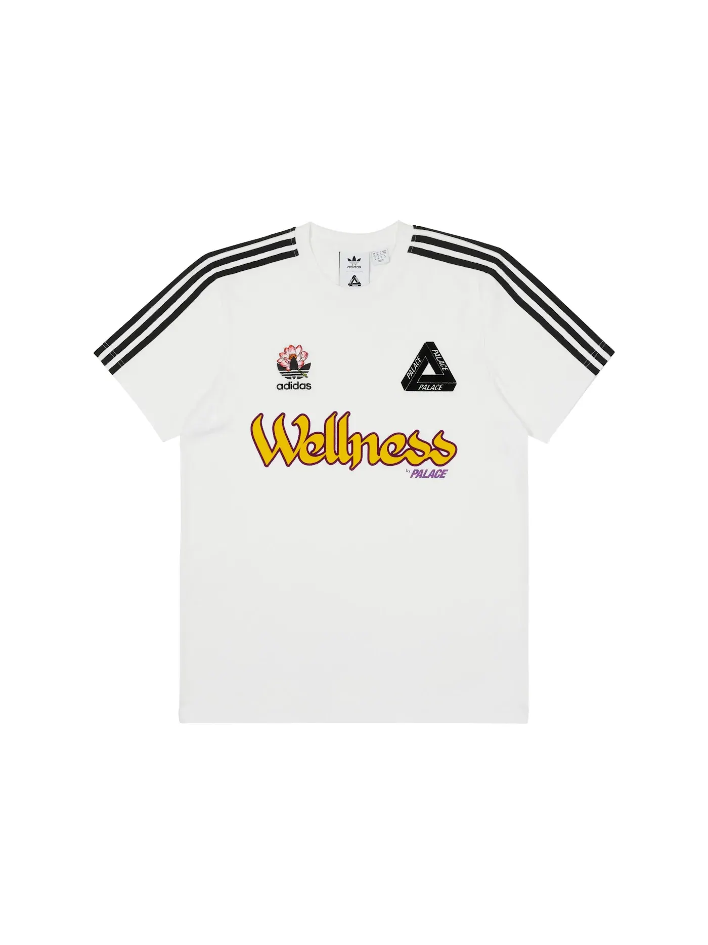 Мужская футболка Palace x Adidas Palaste T-shirt — изображение 1 из 2, белый