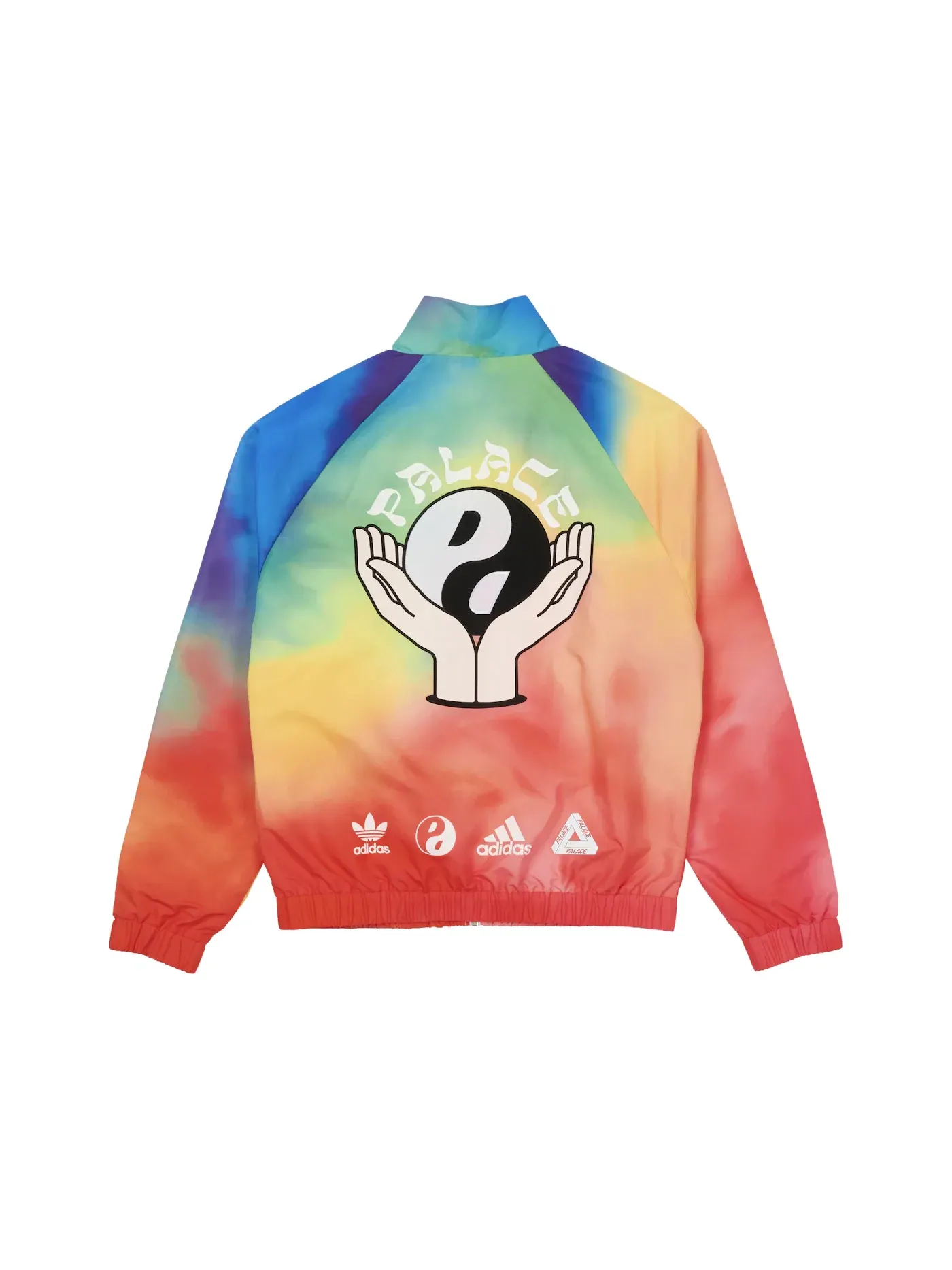 Мужская куртка Palace x Adidas Palaste Zip Jacket Tie Dye — изображение 1 из 2, мульти